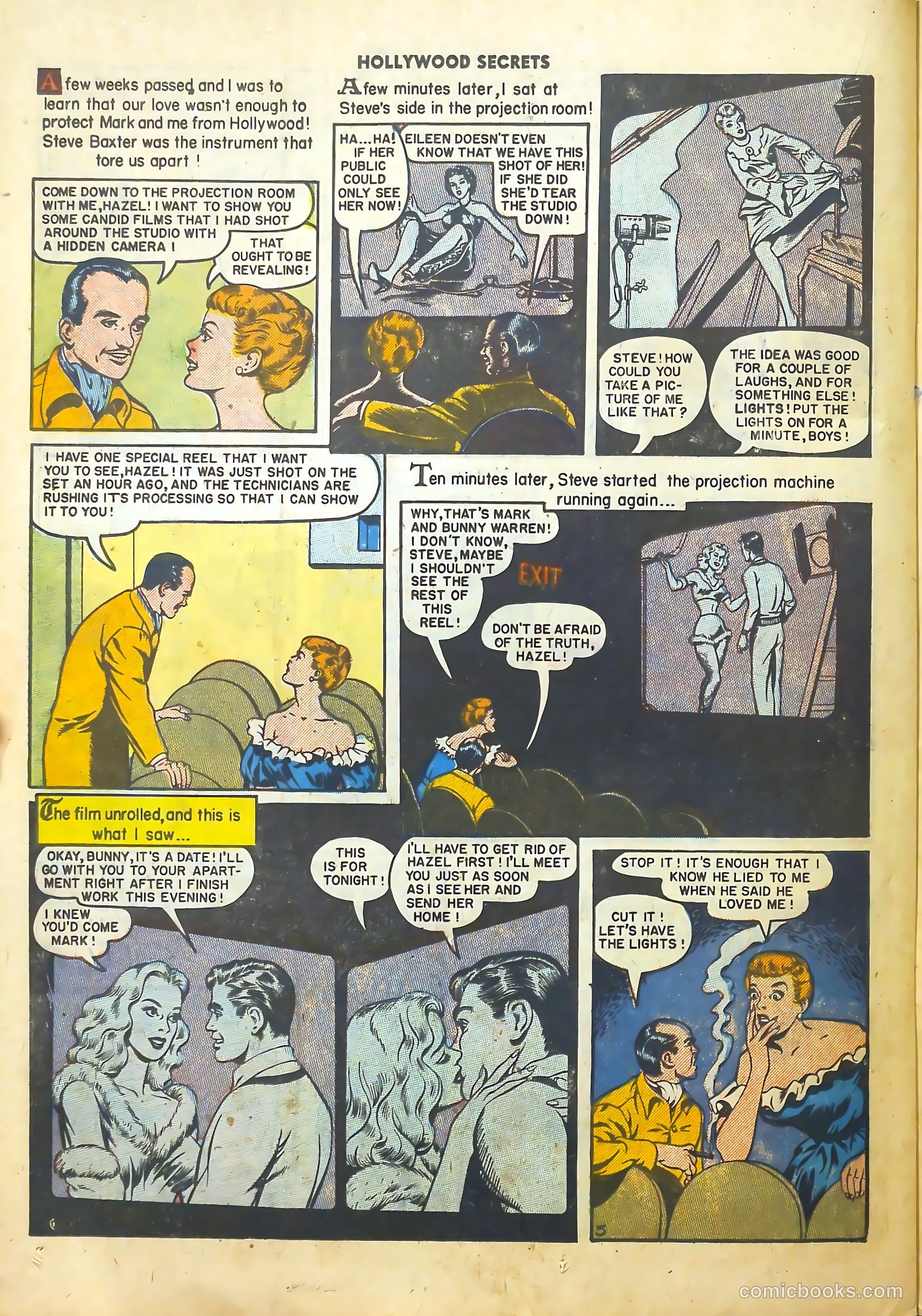 Hollywood Secrets #4 — page 22 of 36