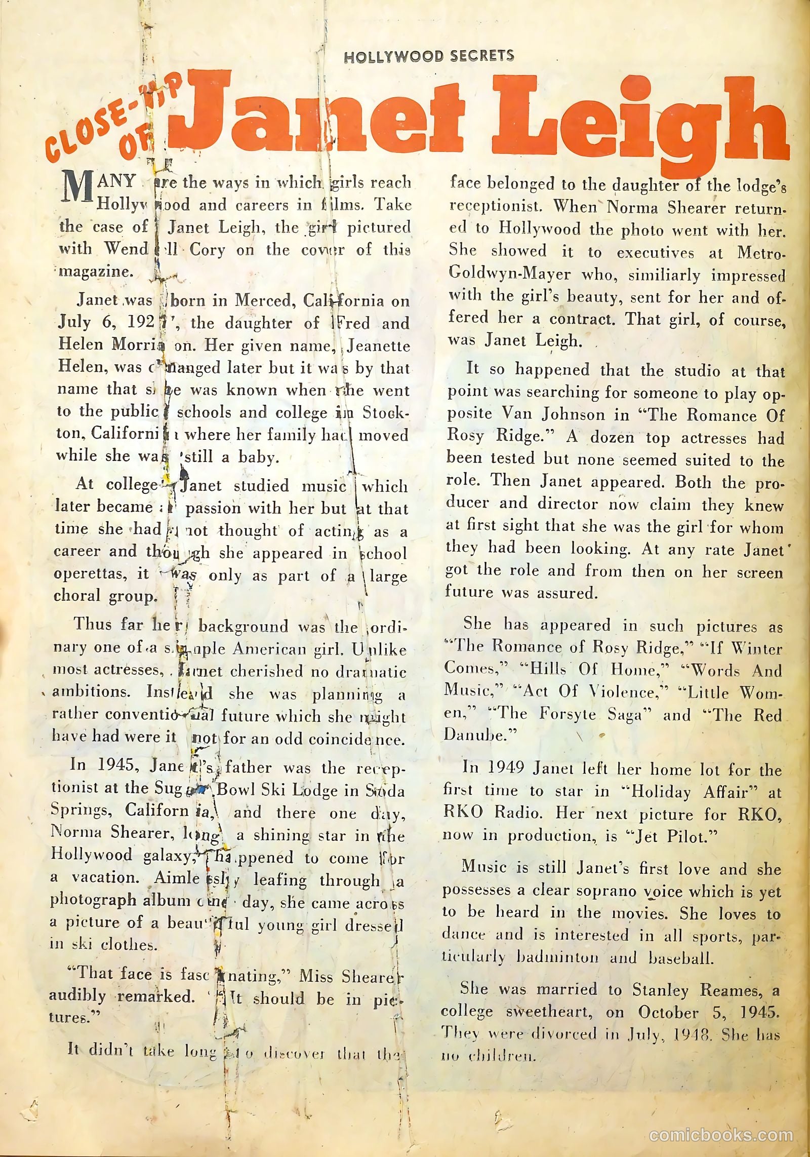 Hollywood Secrets #4 — page 26 of 36