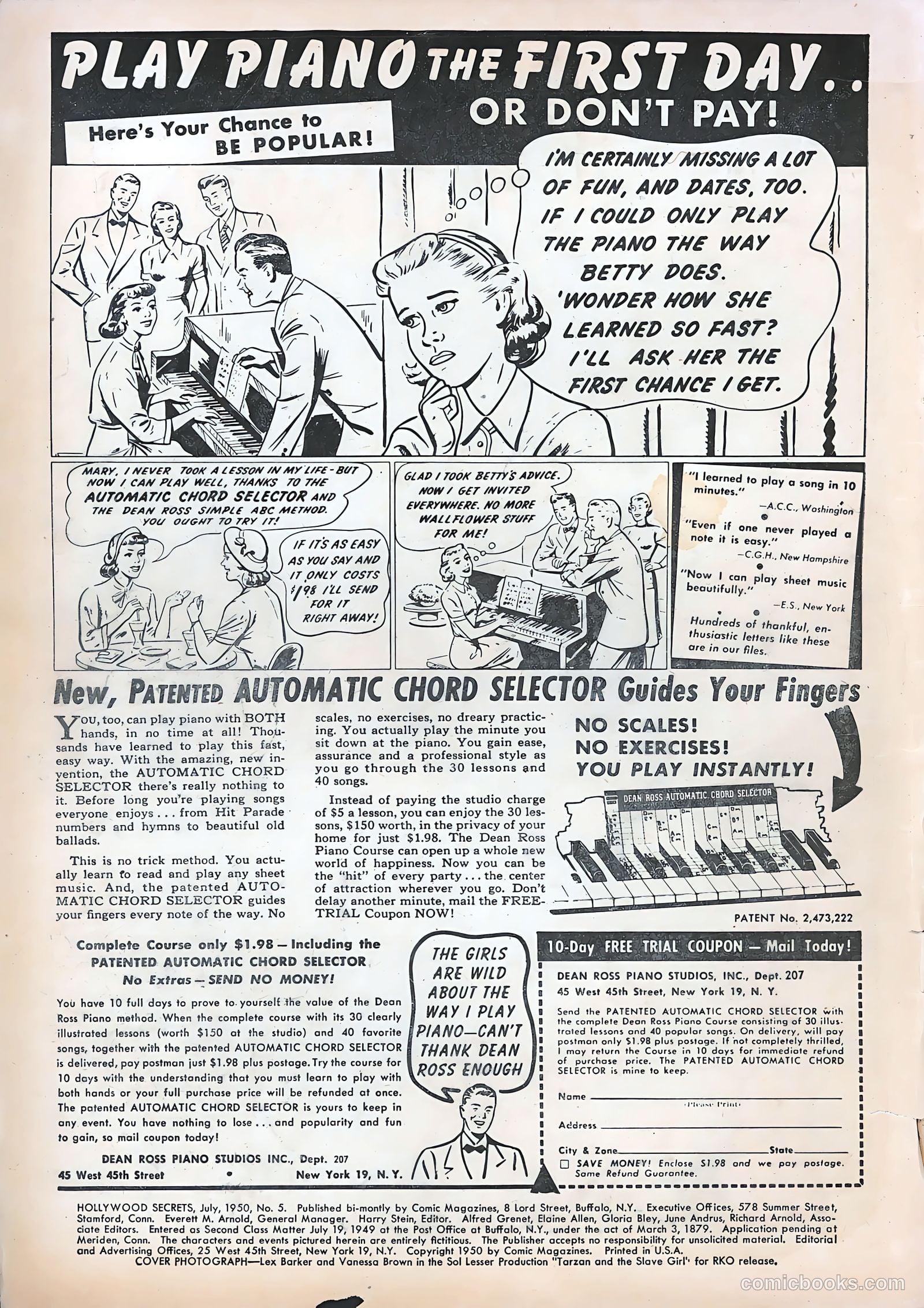 Hollywood Secrets #5 — page 2 of 36
