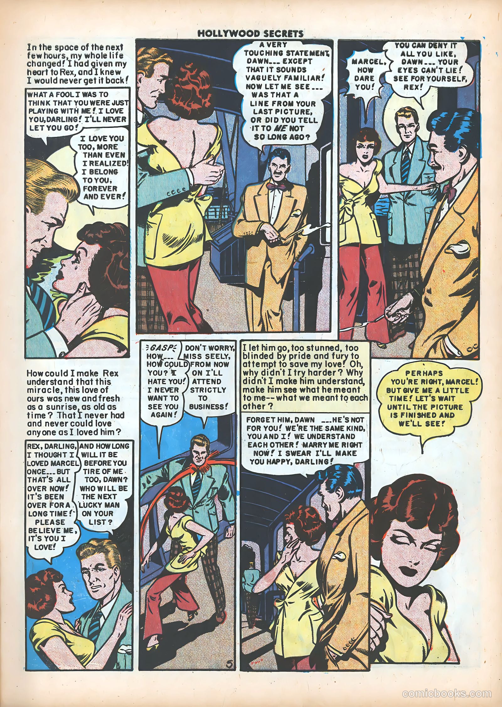 Hollywood Secrets #5 — page 7 of 36