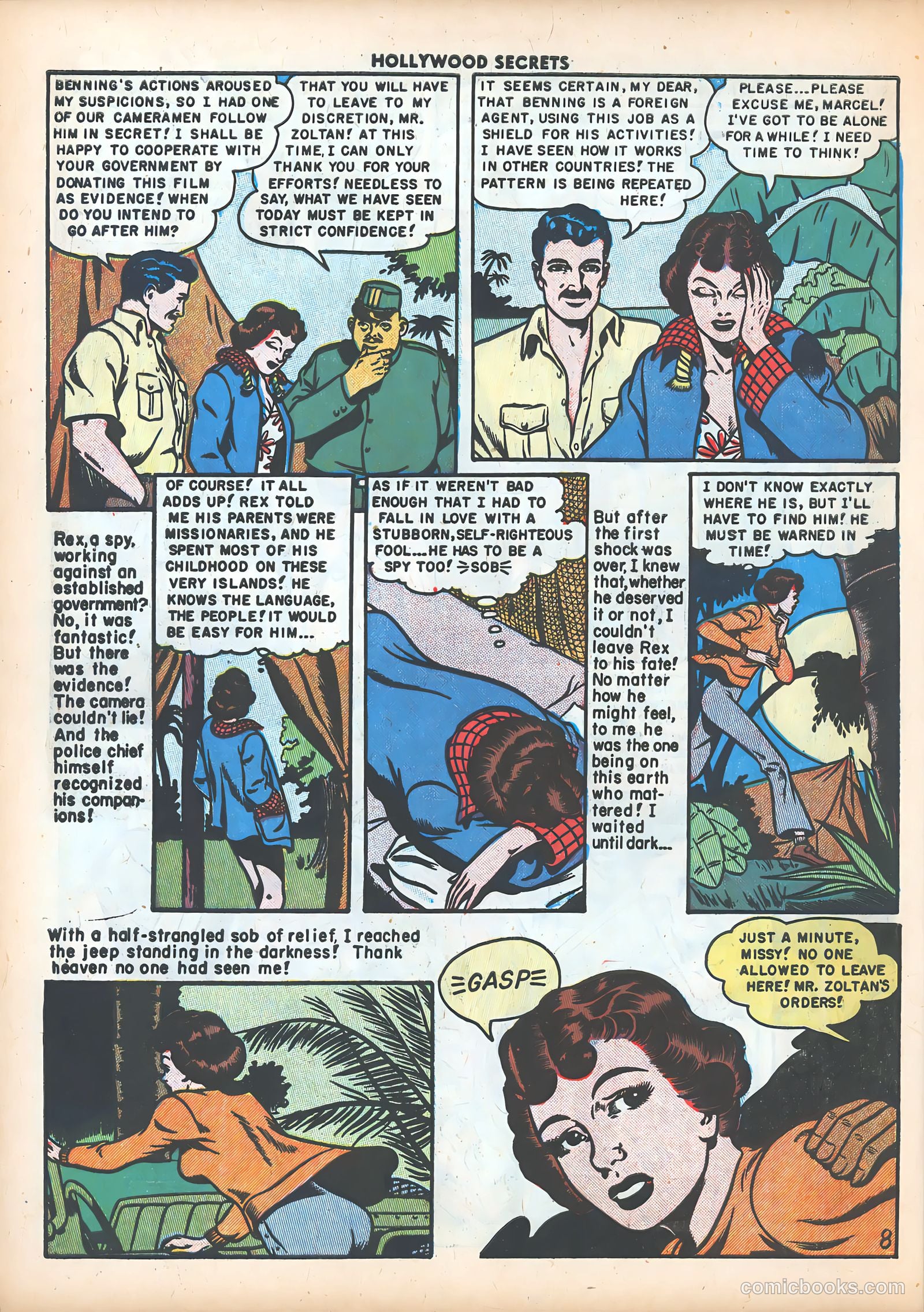 Hollywood Secrets #5 — page 10 of 36