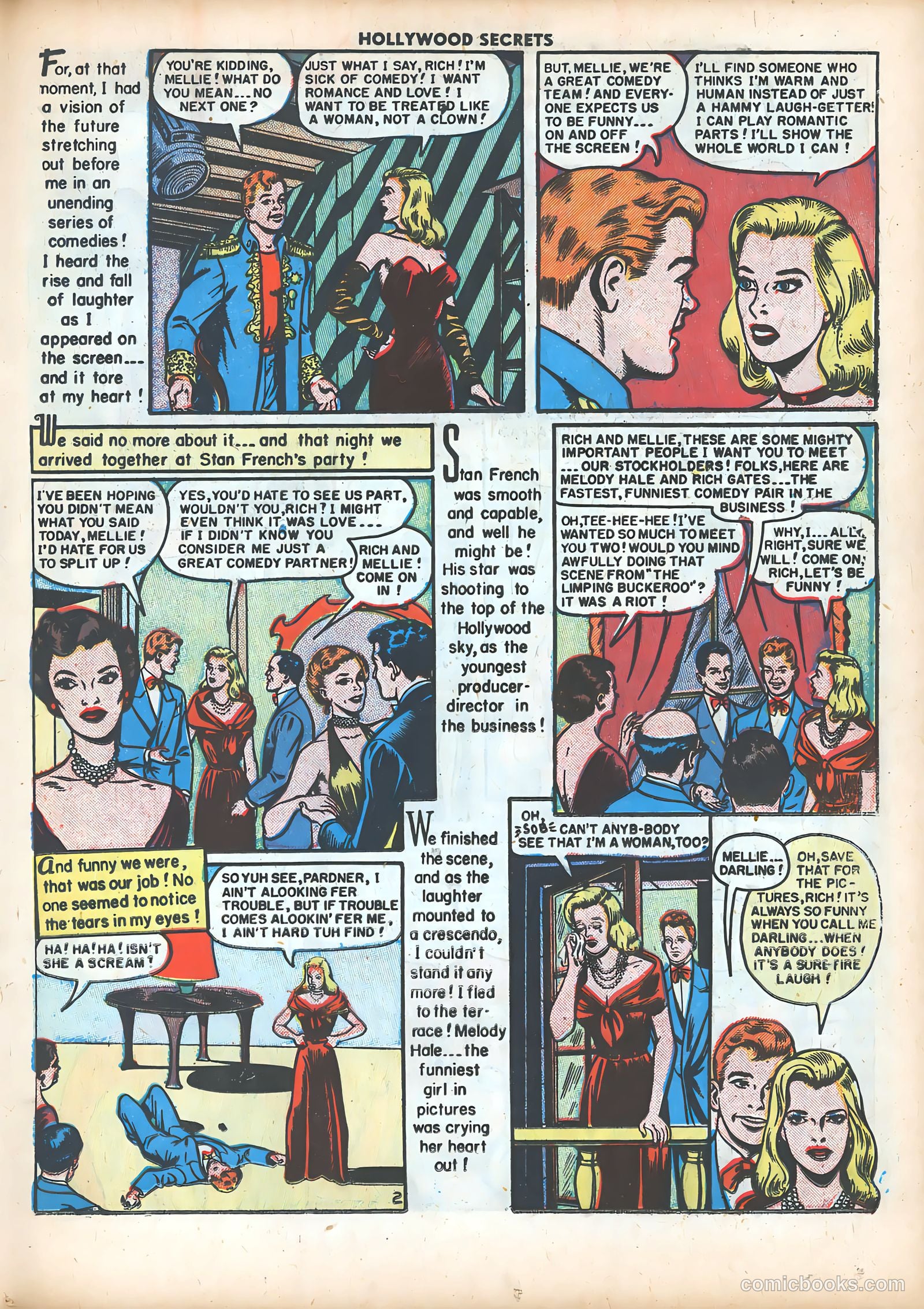 Hollywood Secrets #5 — page 19 of 36
