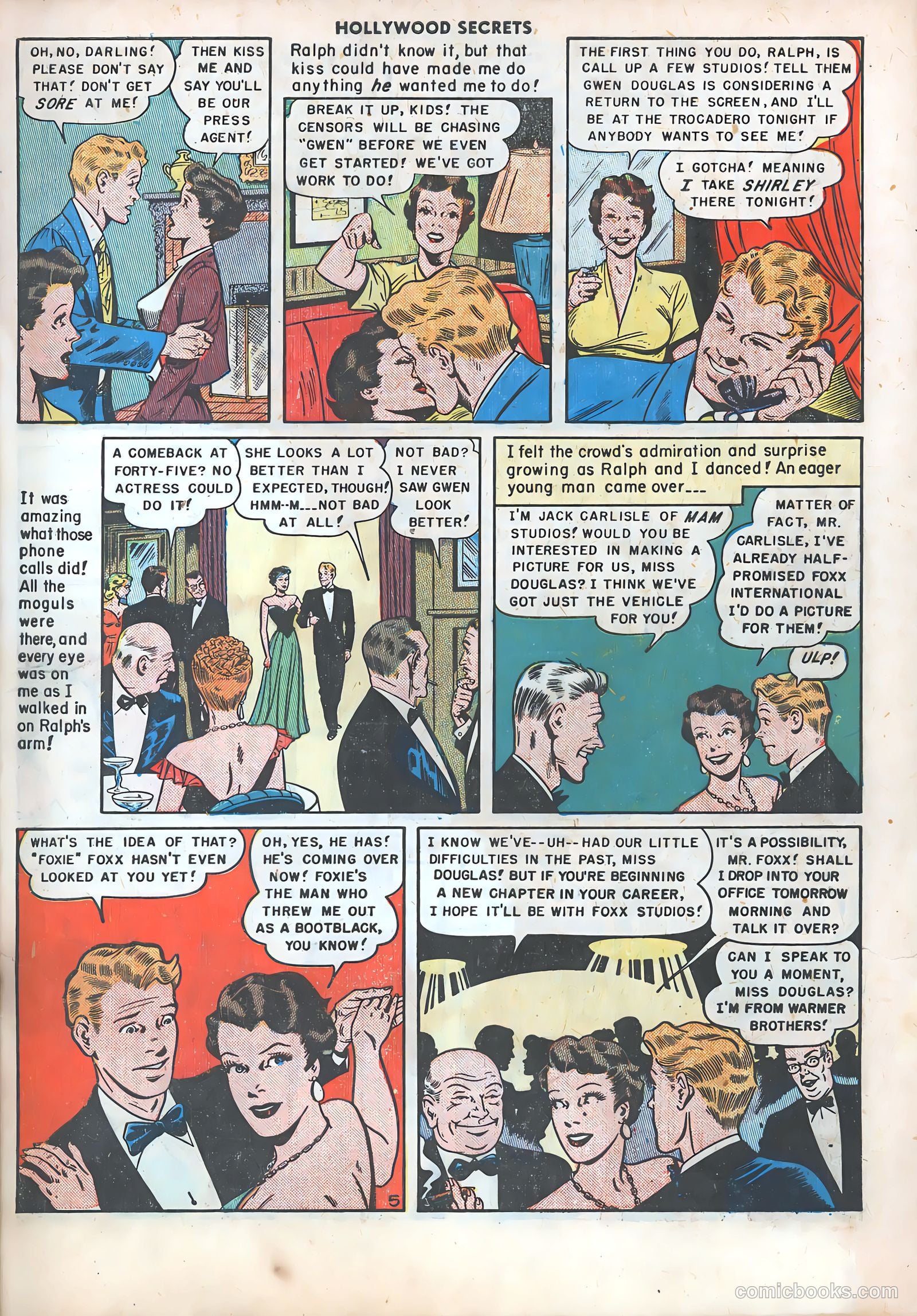 Hollywood Secrets #6 — page 7 of 51