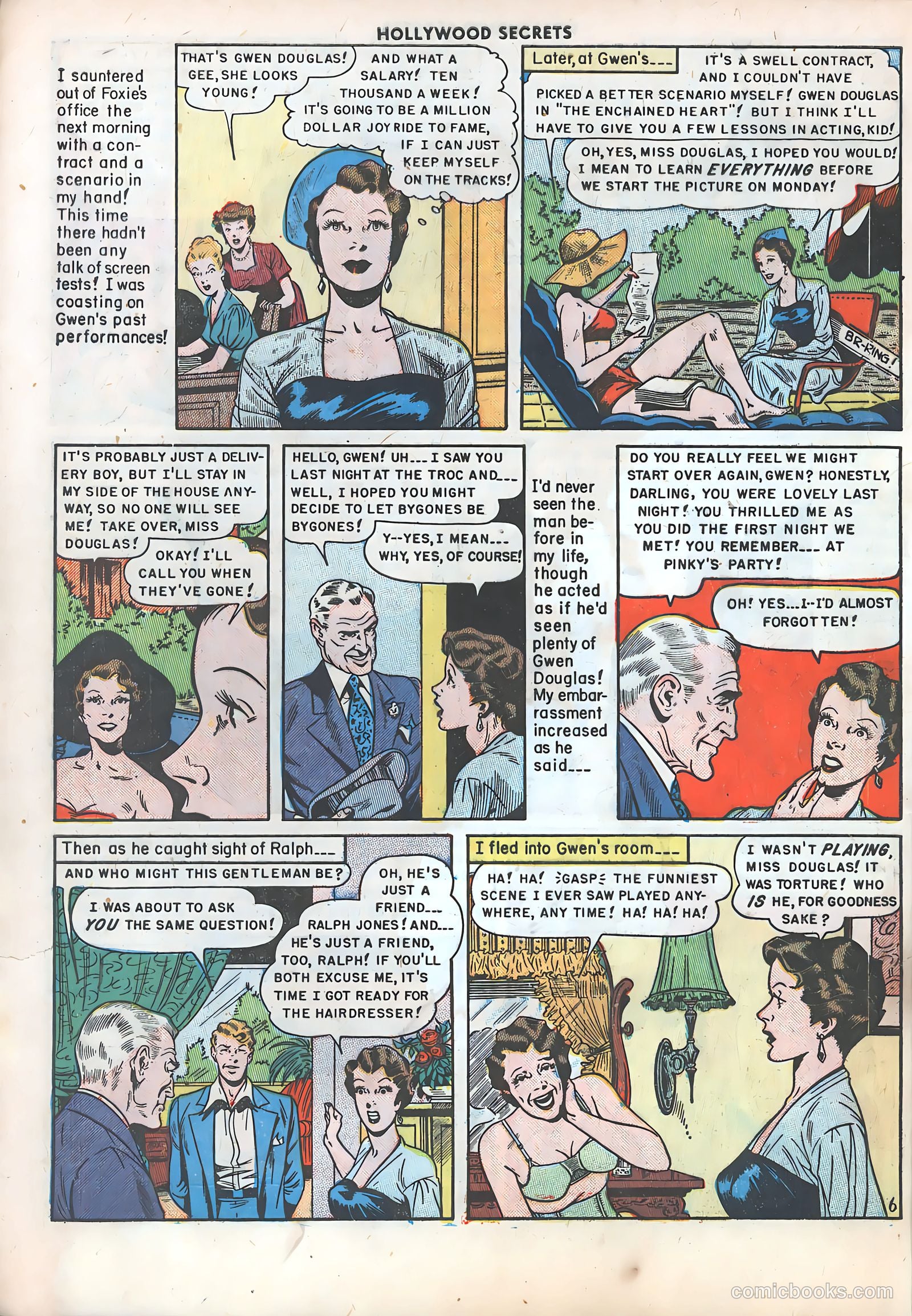 Hollywood Secrets #6 — page 8 of 51