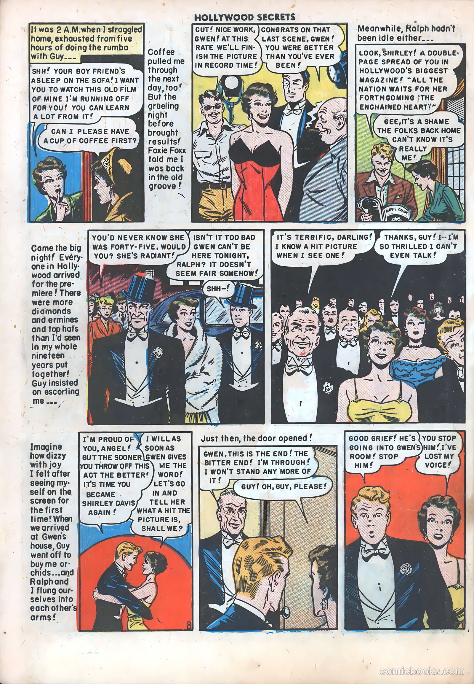 Hollywood Secrets #6 — page 10 of 51