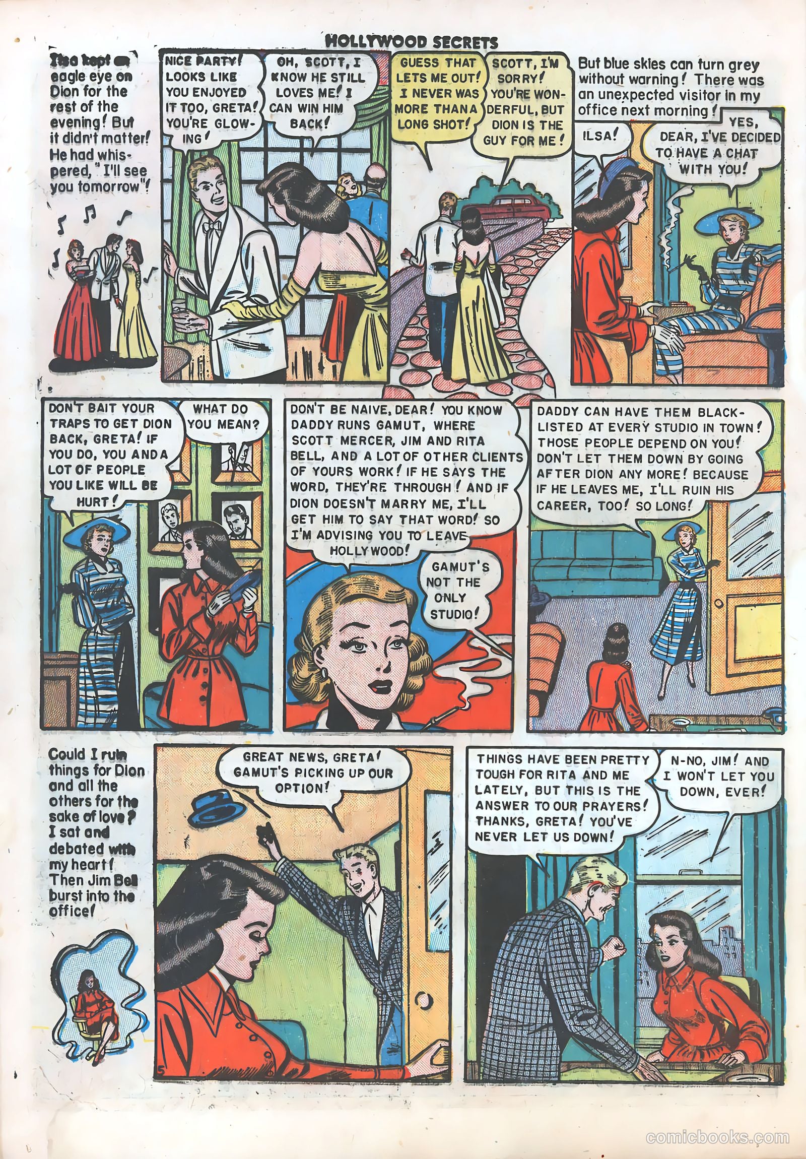 Hollywood Secrets #6 — page 16 of 51