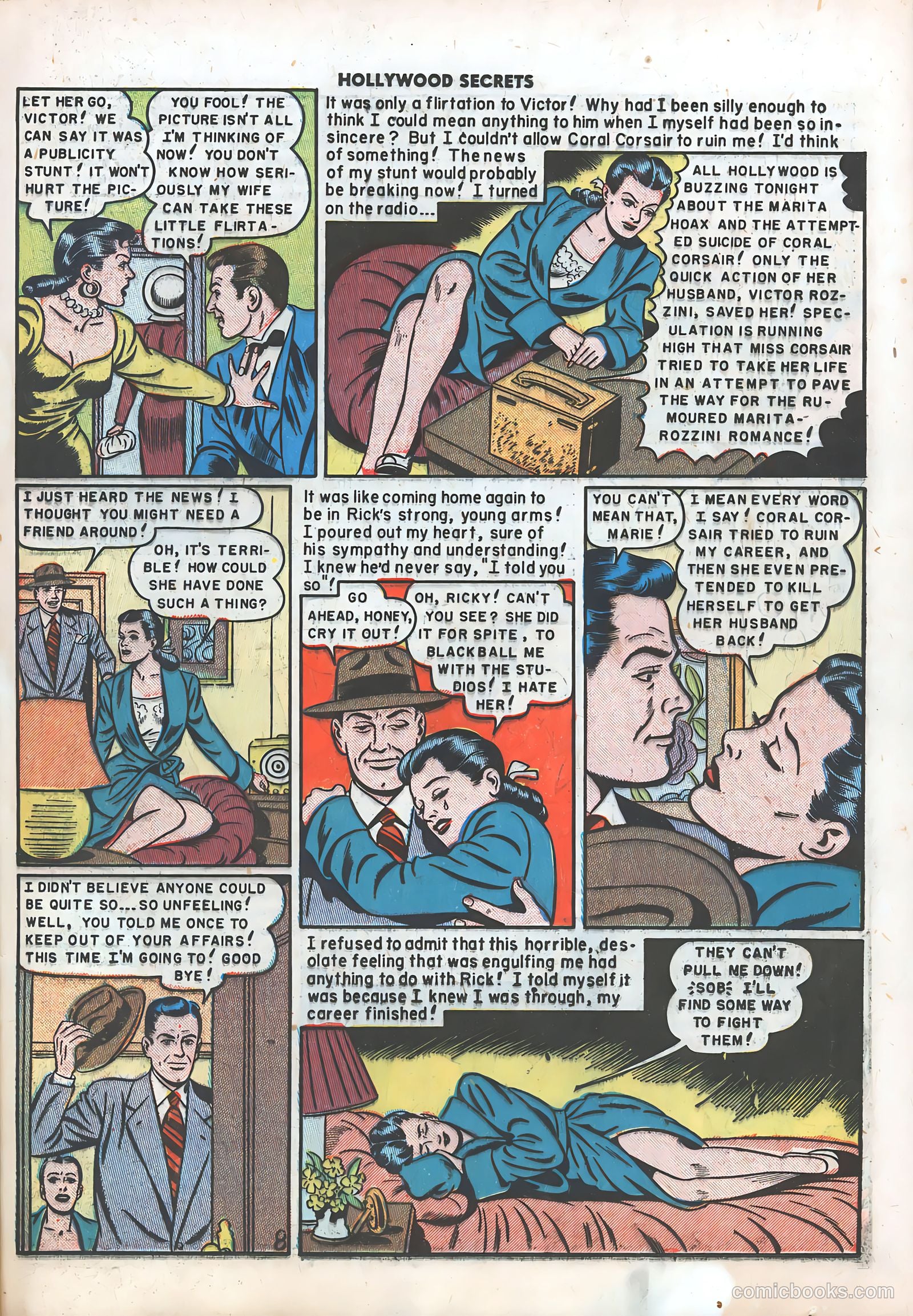 Hollywood Secrets #6 — page 34 of 51