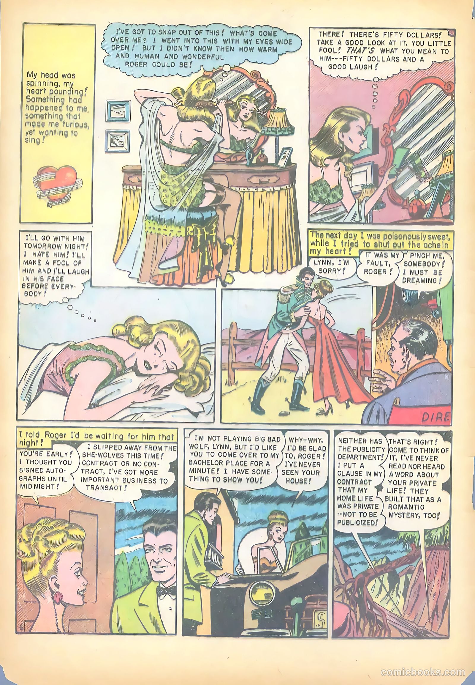 Hollywood Secrets of Romance #9 — page 8 of 36