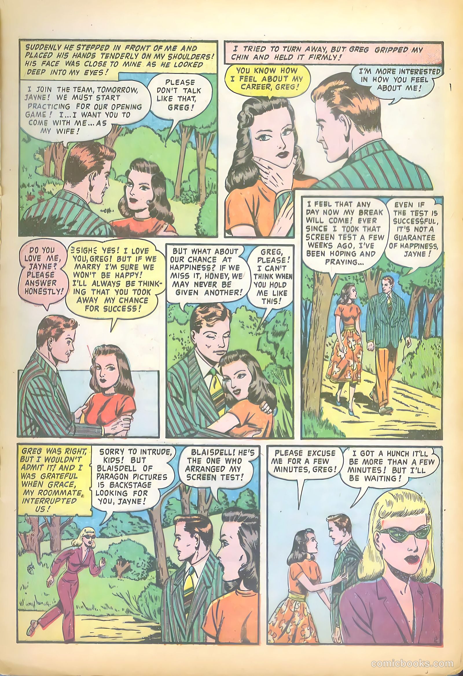 Hollywood Secrets of Romance #9 — page 13 of 36