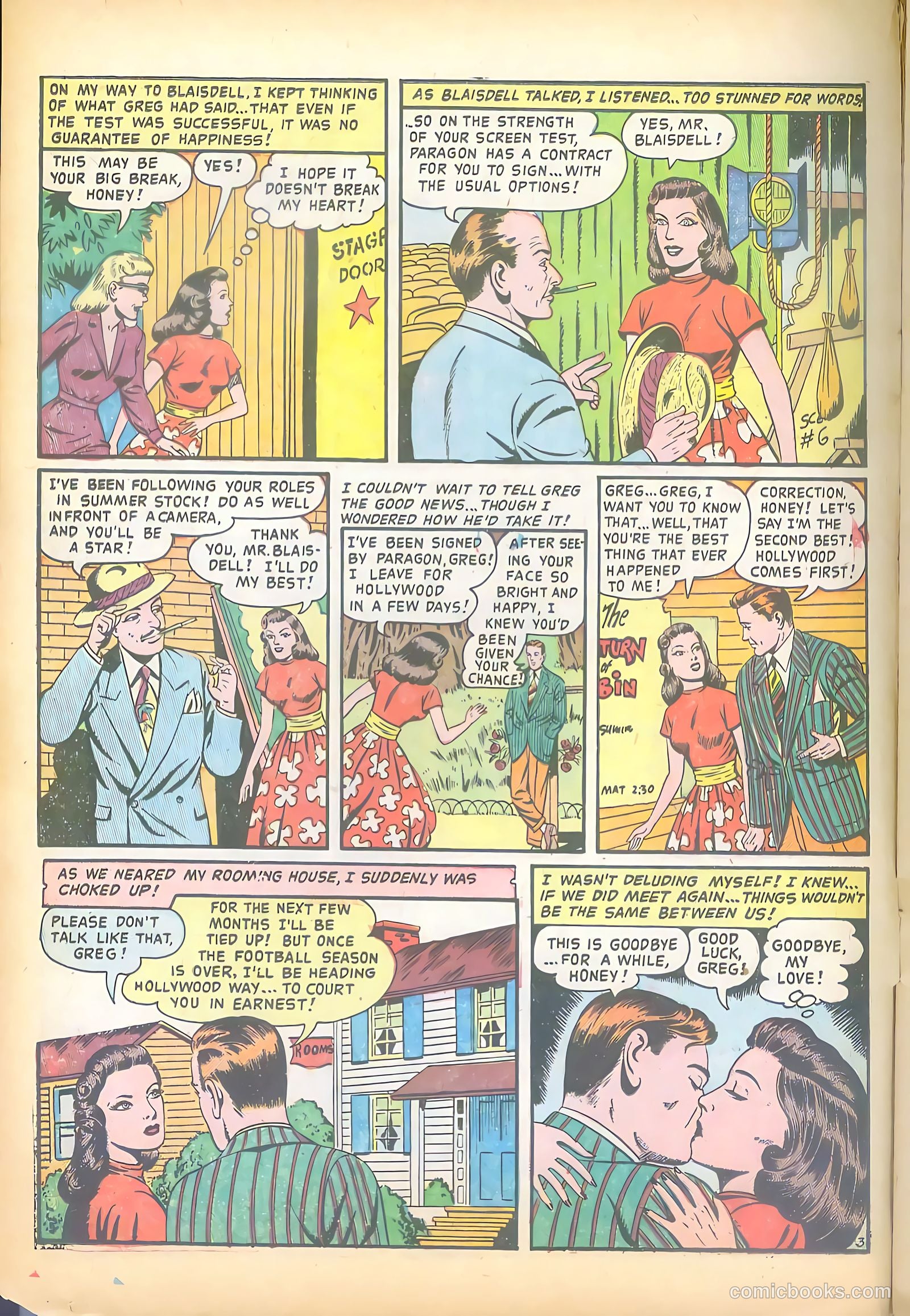 Hollywood Secrets of Romance #9 — page 14 of 36