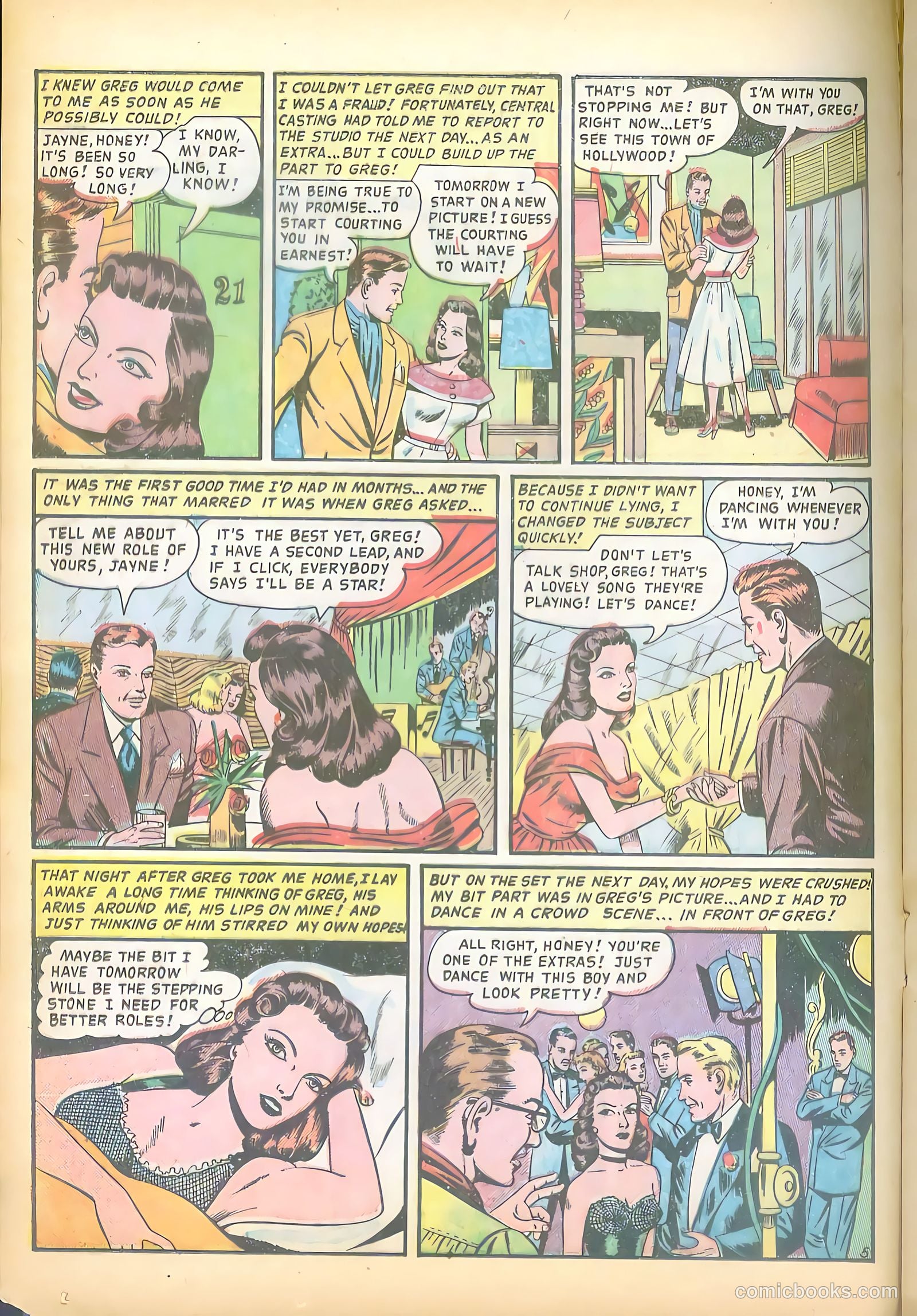 Hollywood Secrets of Romance #9 — page 16 of 36