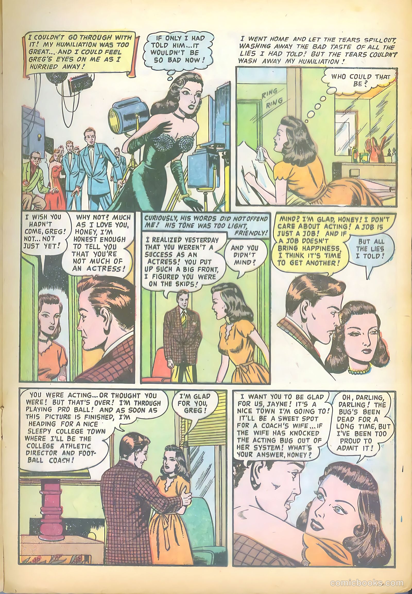 Hollywood Secrets of Romance #9 — page 17 of 36