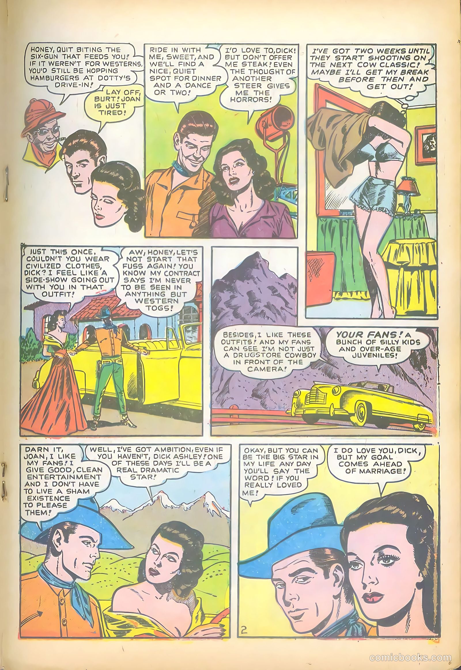 Hollywood Secrets of Romance #9 — page 19 of 36