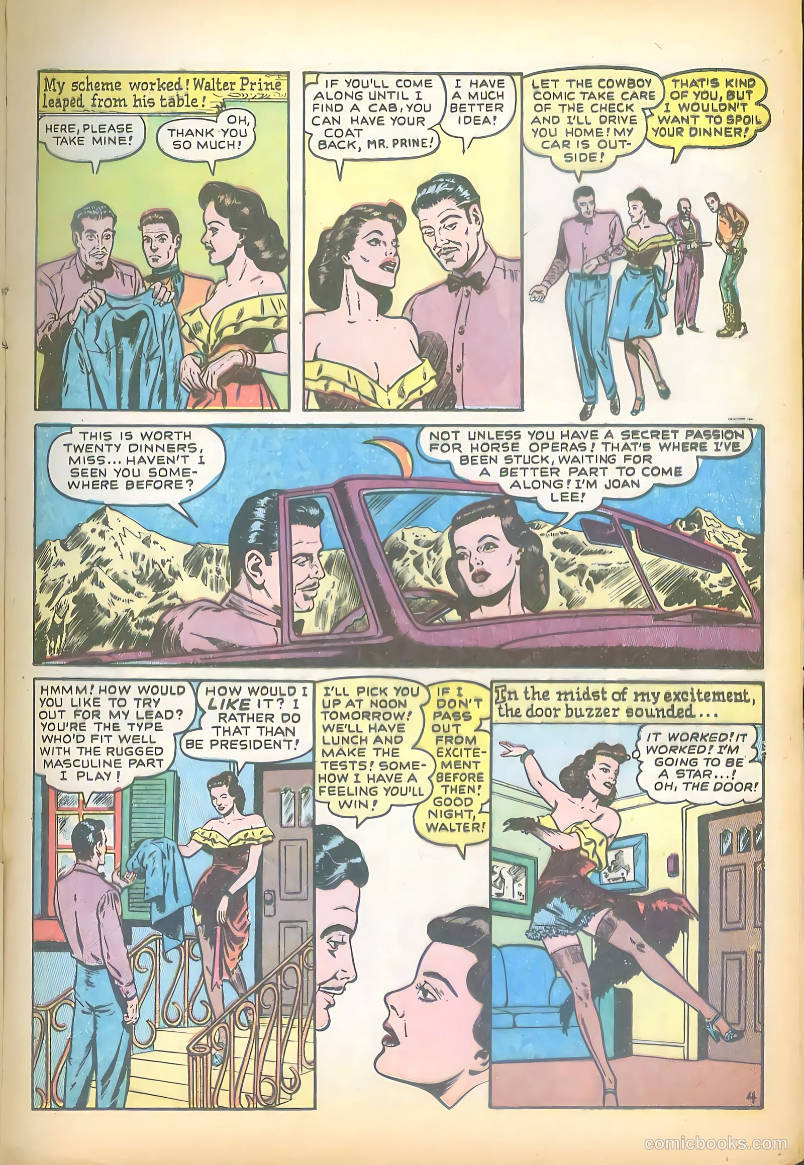 Hollywood Secrets of Romance #9 — page 21 of 36