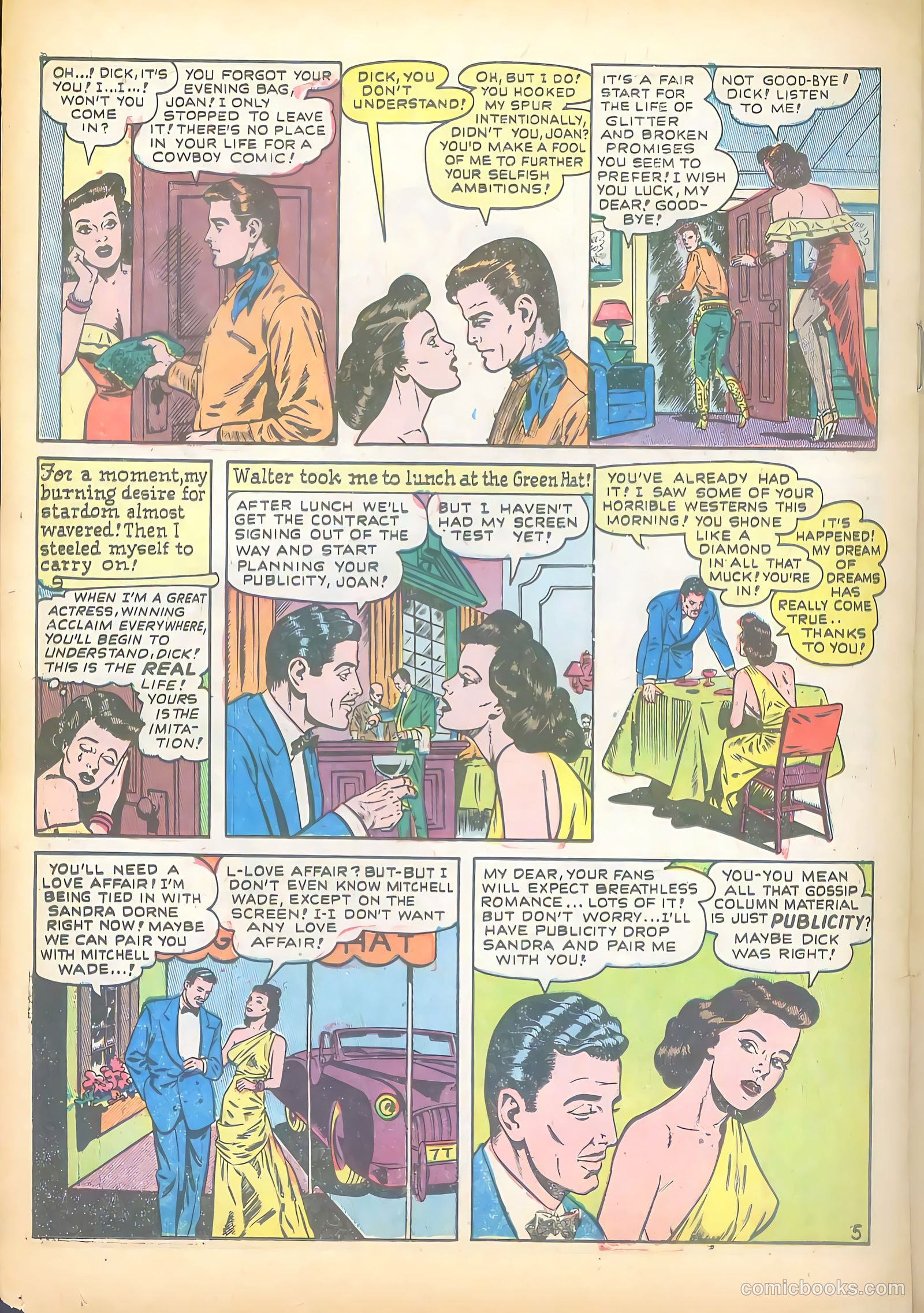 Hollywood Secrets of Romance #9 — page 22 of 36