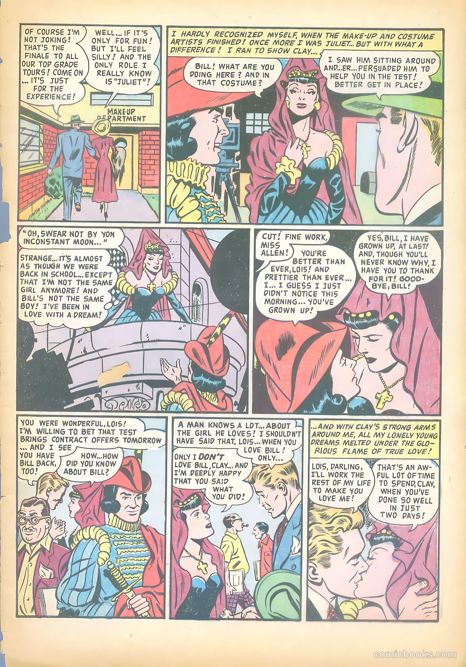 Hollywood Secrets of Romance #9 — page 33 of 36