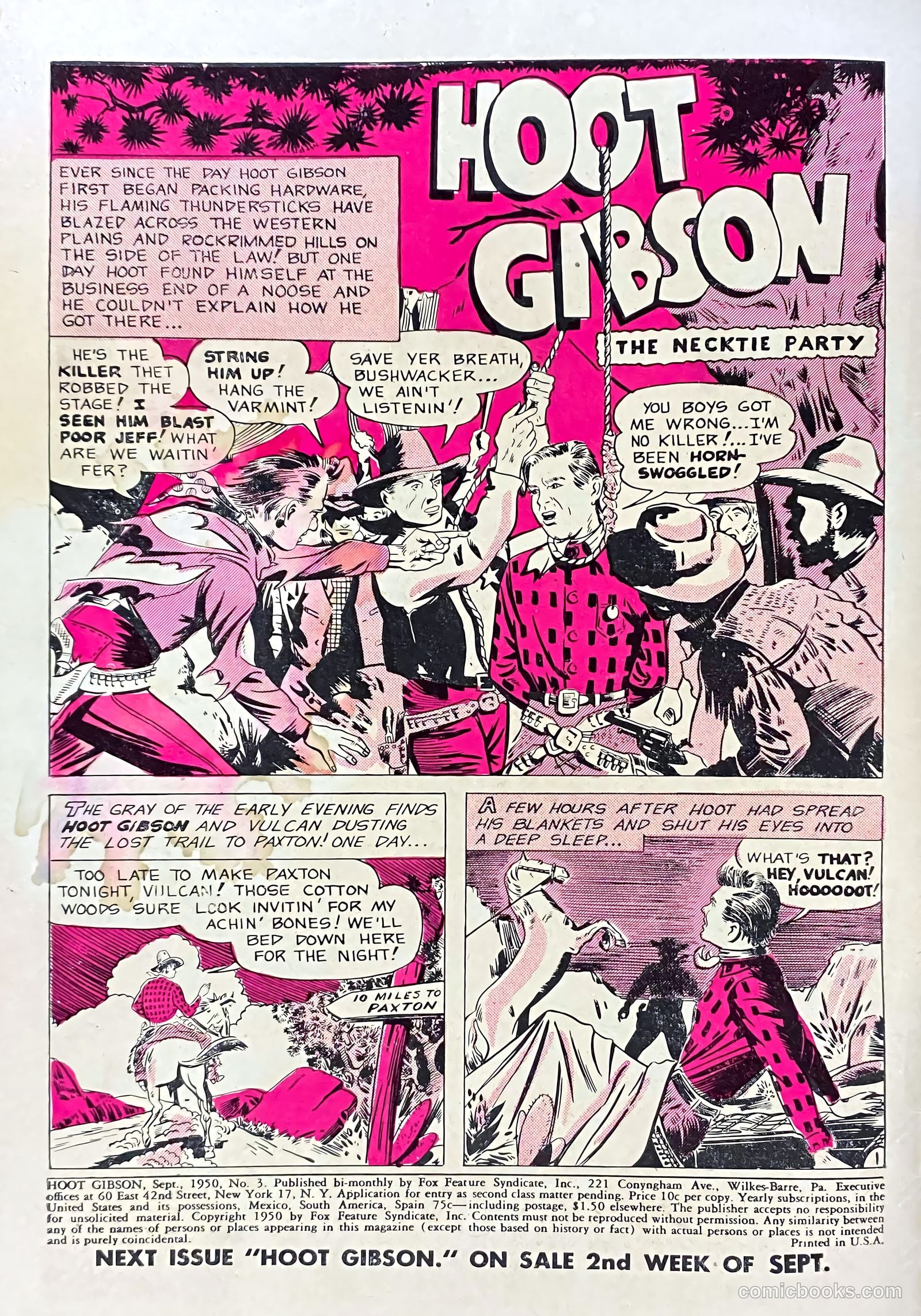 Hoot Gibson #3 — page 2 of 35