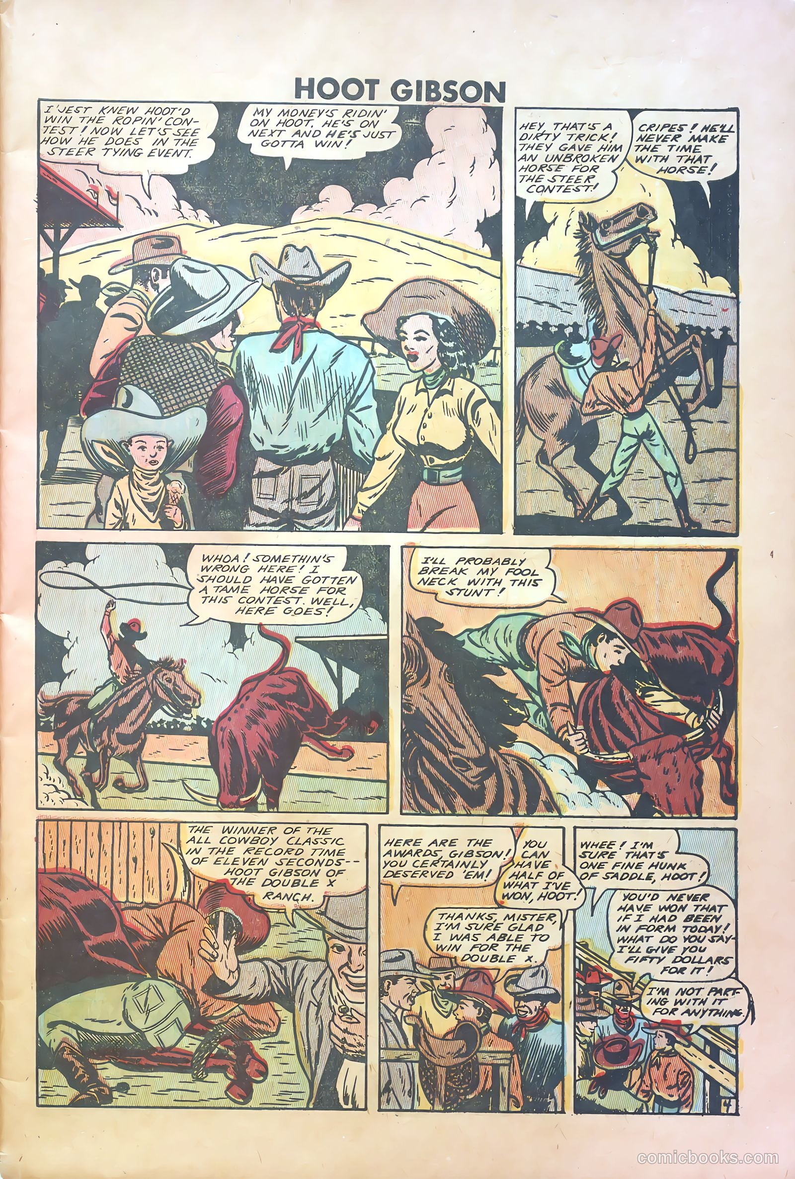 Hoot Gibson #5 — page 5 of 36