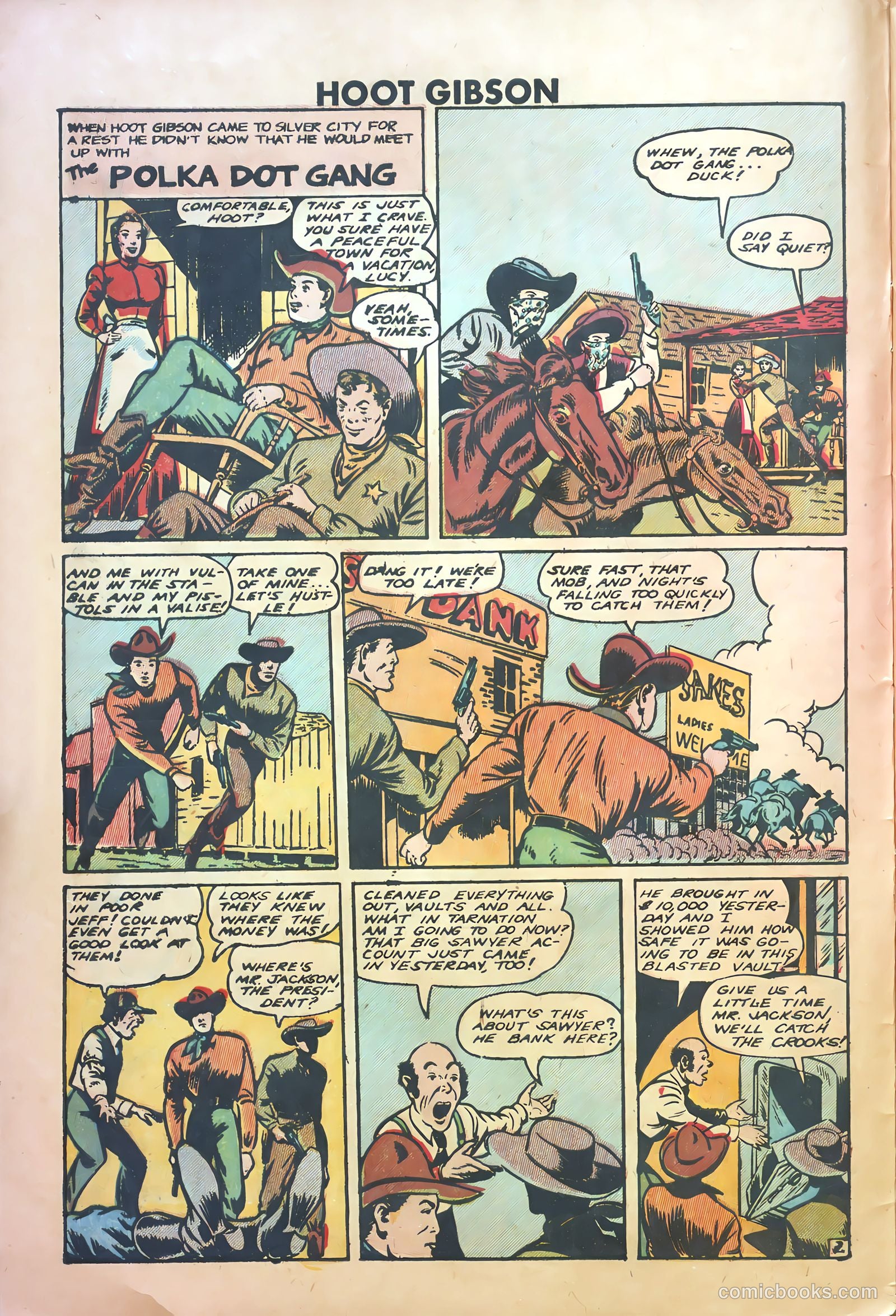 Hoot Gibson #5 — page 8 of 36