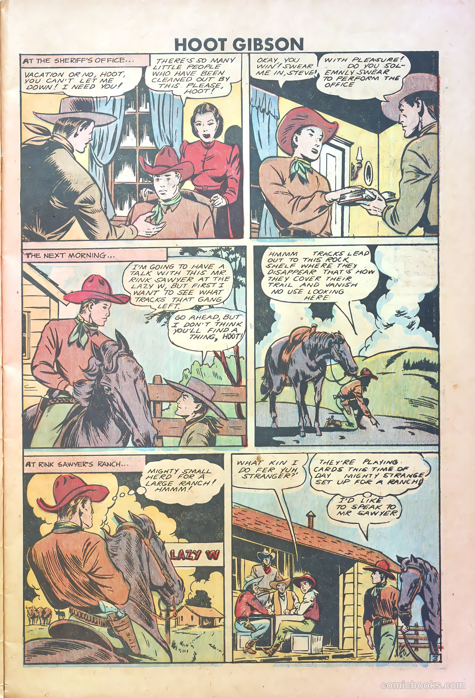 Hoot Gibson #5 — page 9 of 36