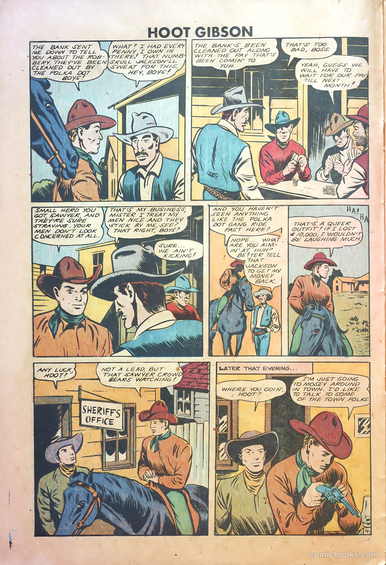 Hoot Gibson #5 — page 10 of 36