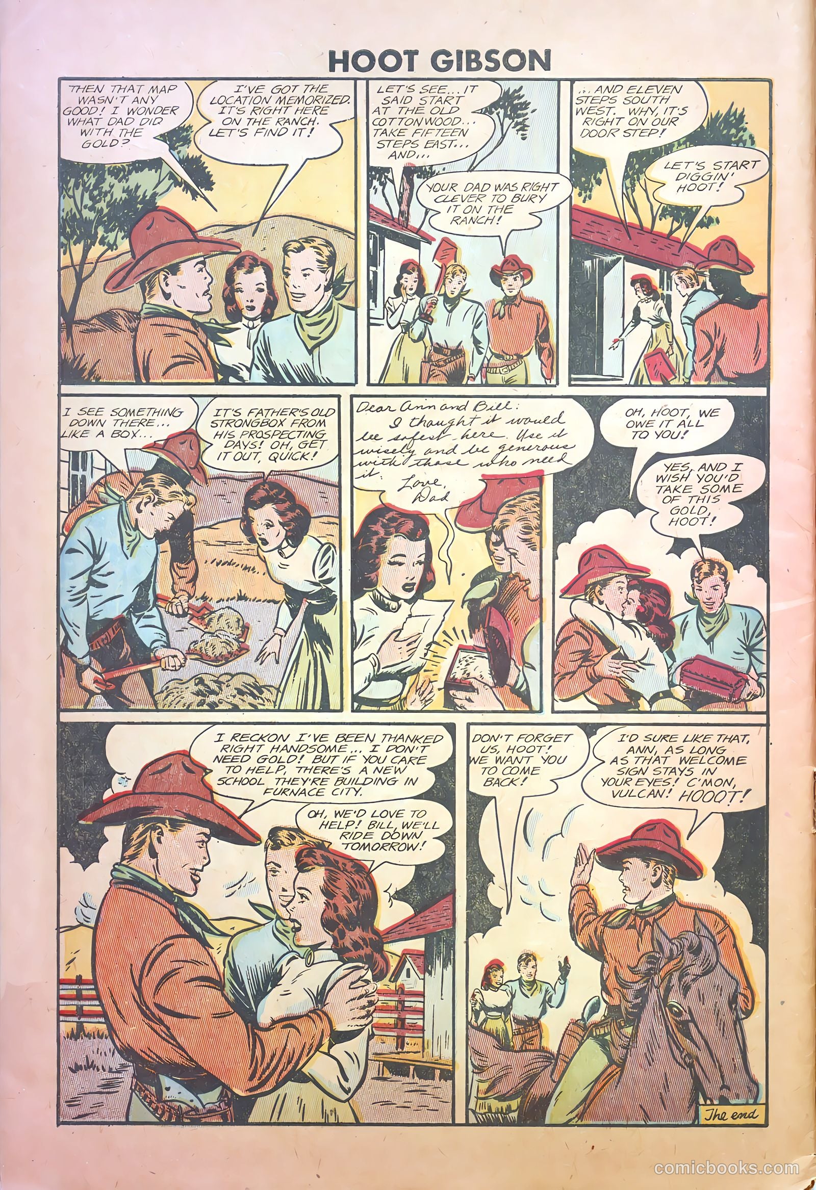 Hoot Gibson #5 — page 32 of 36