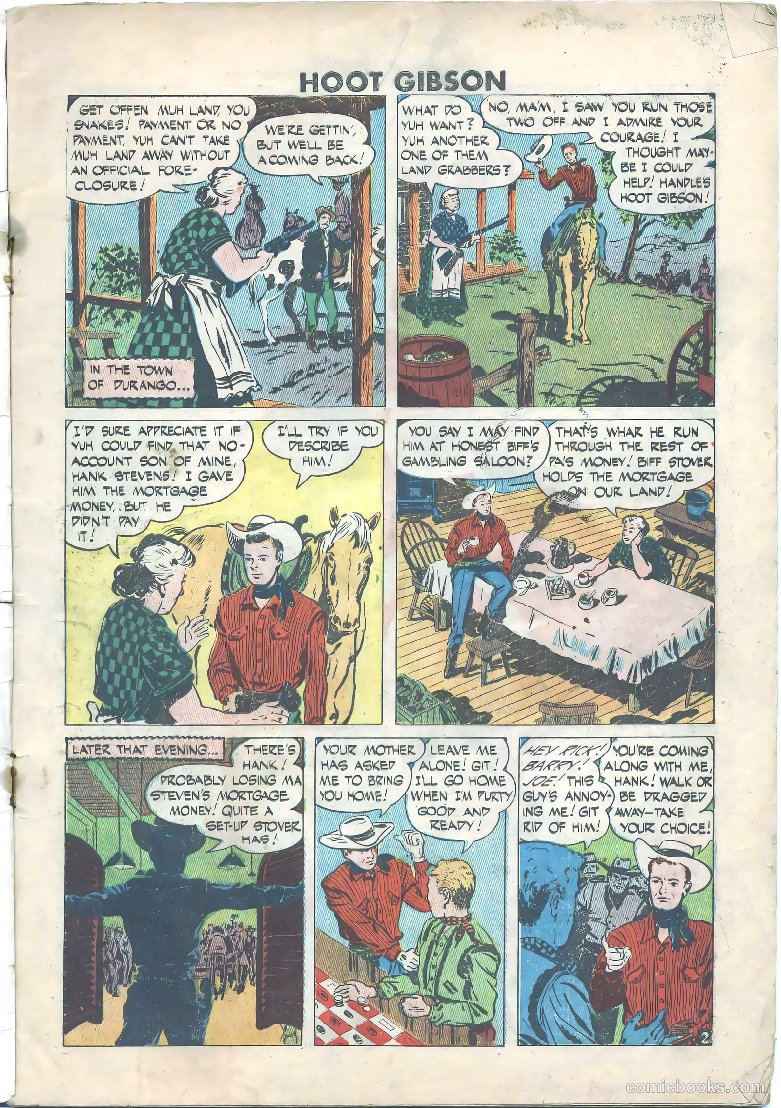 Hoot Gibson #6 — page 3 of 36