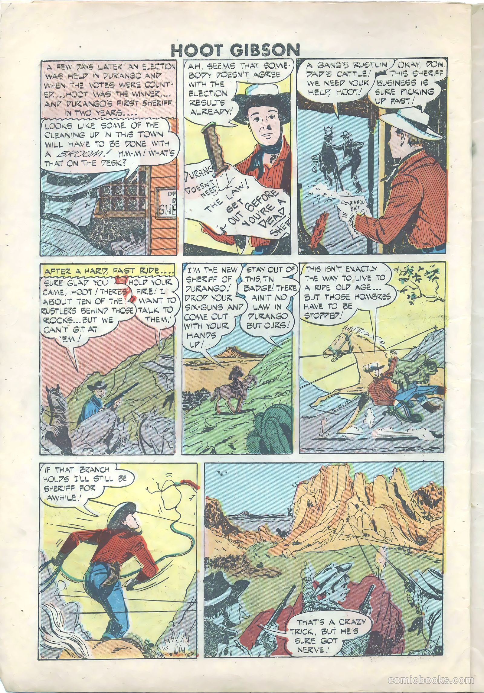 Hoot Gibson #6 — page 6 of 36
