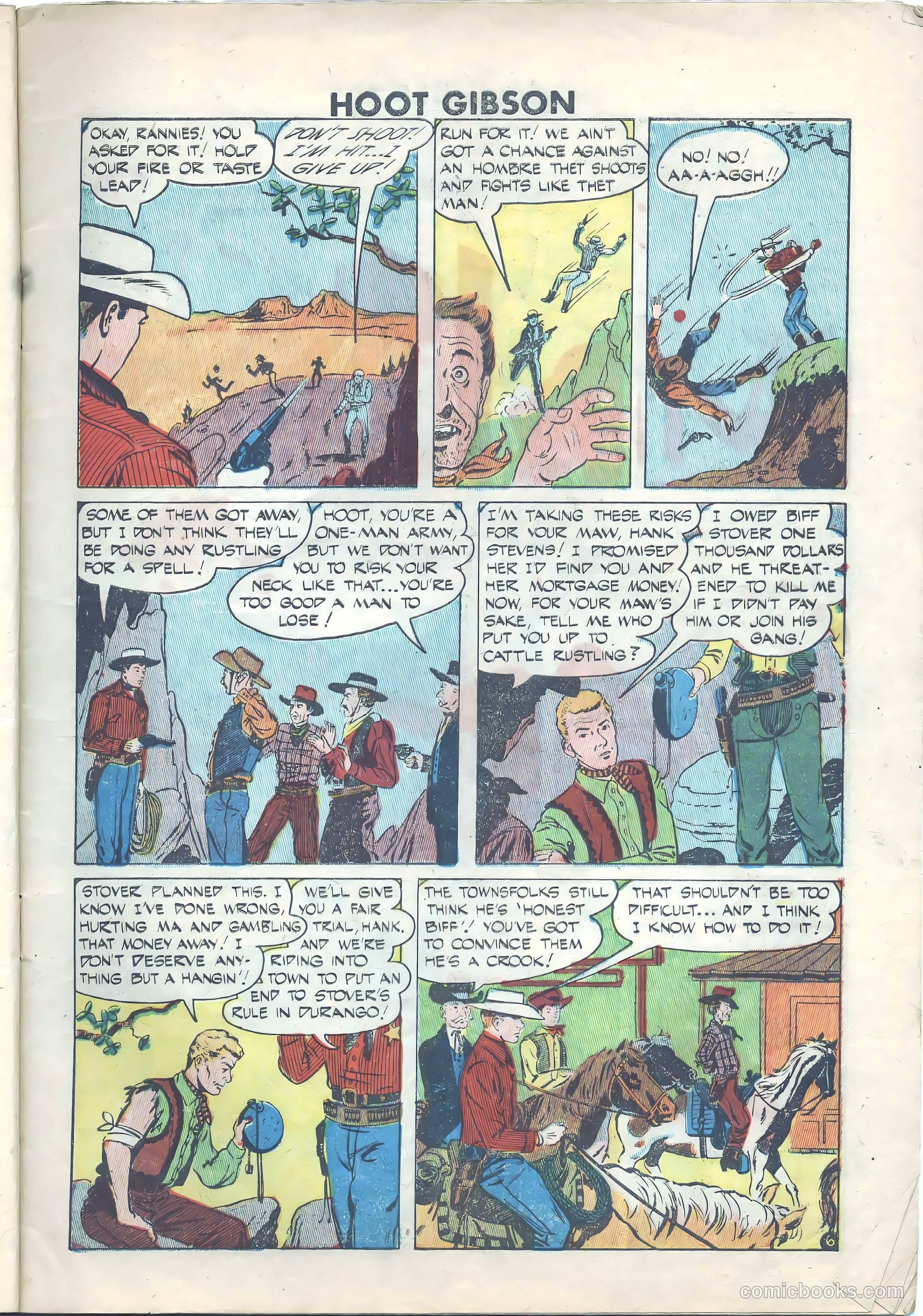 Hoot Gibson #6 — page 7 of 36