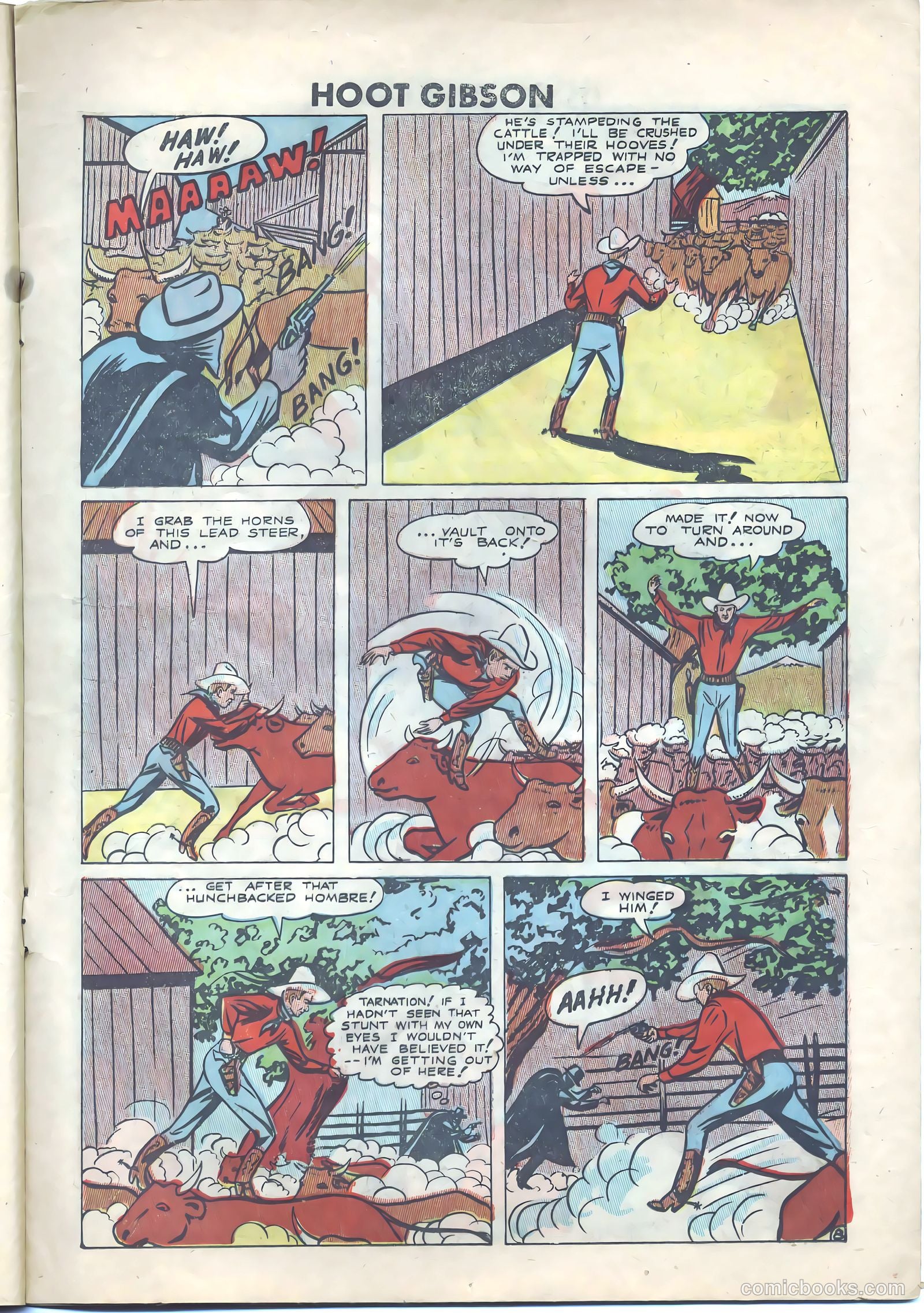 Hoot Gibson #6 — page 17 of 36