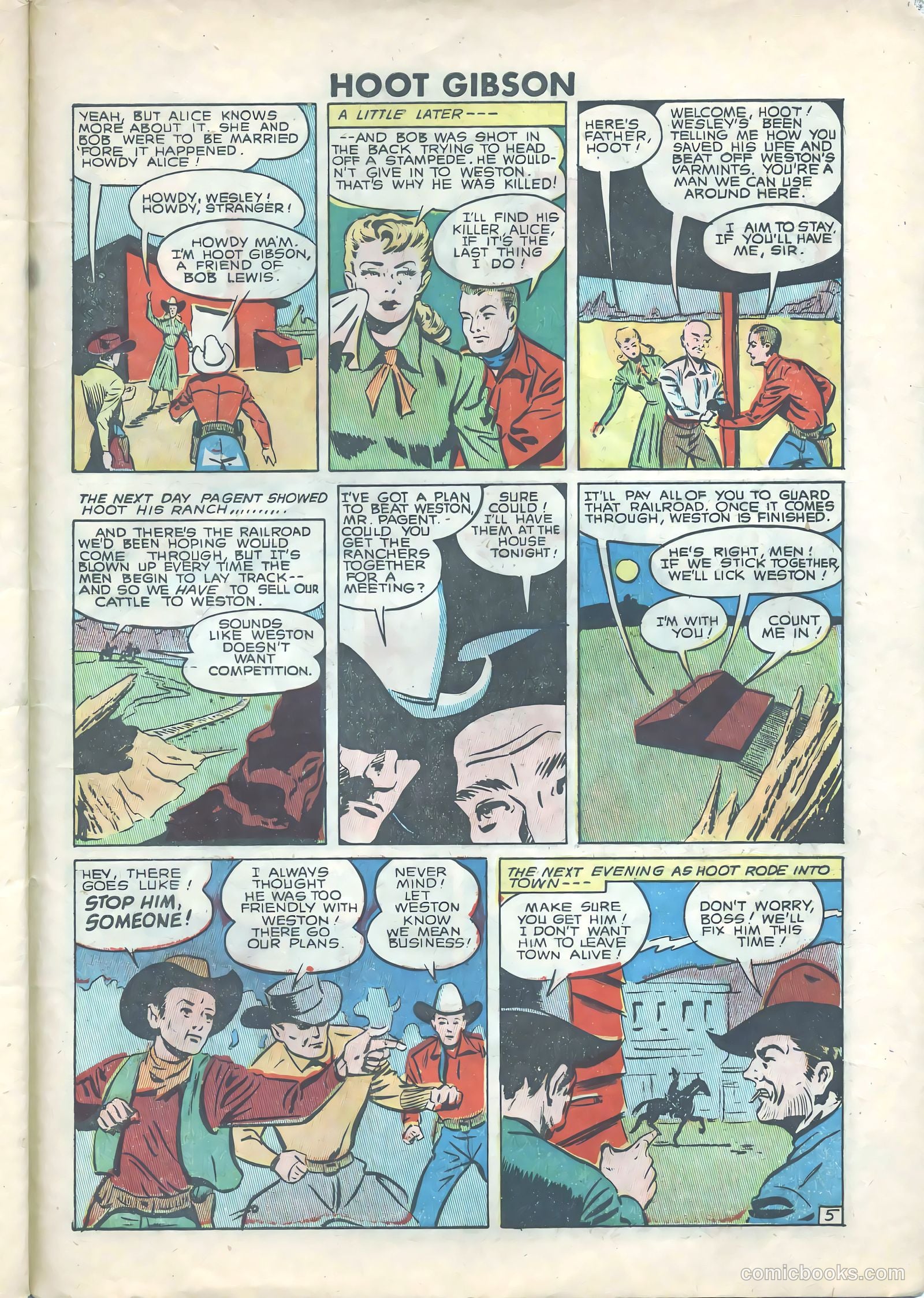 Hoot Gibson #6 — page 29 of 36