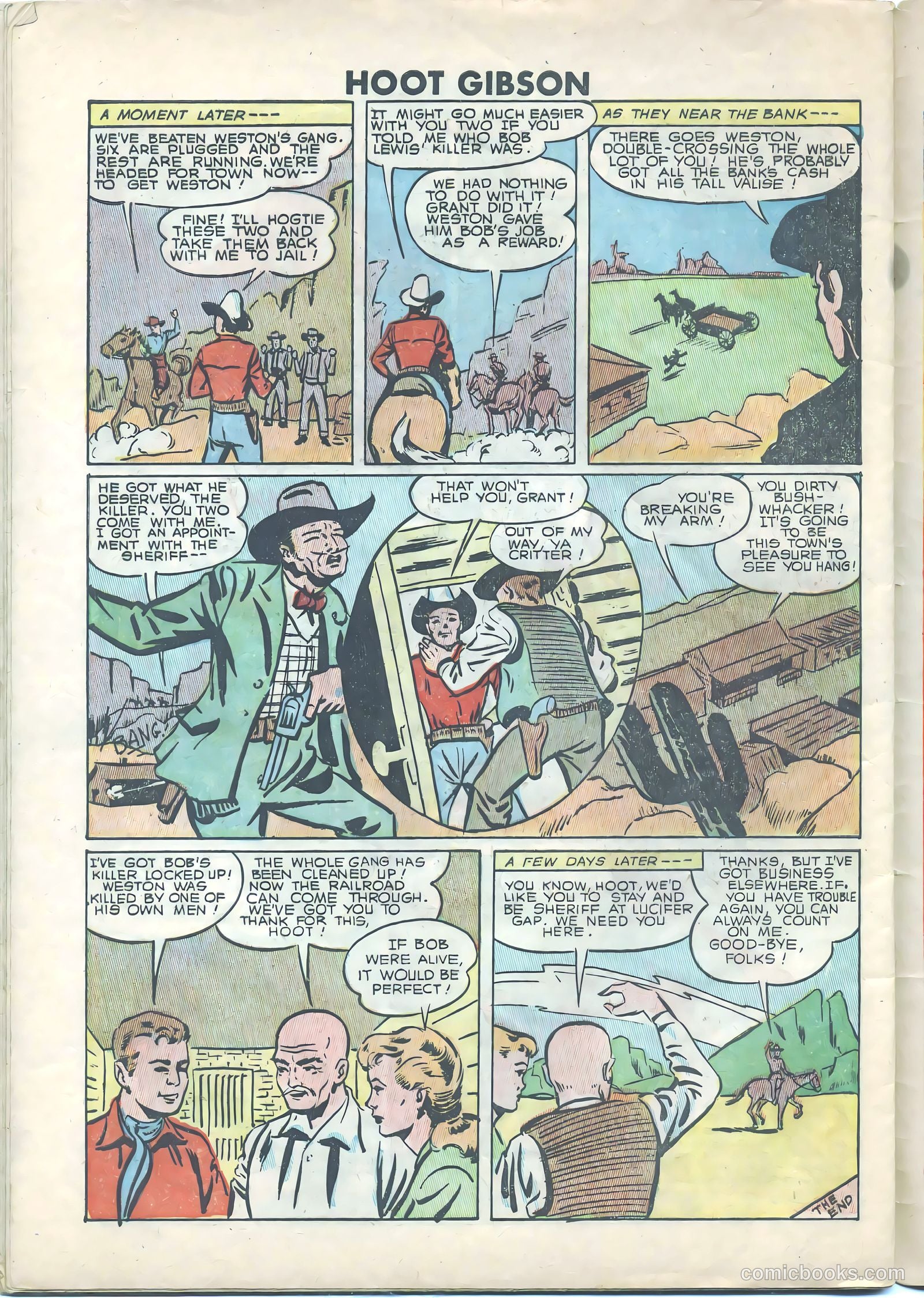 Hoot Gibson #6 — page 32 of 36