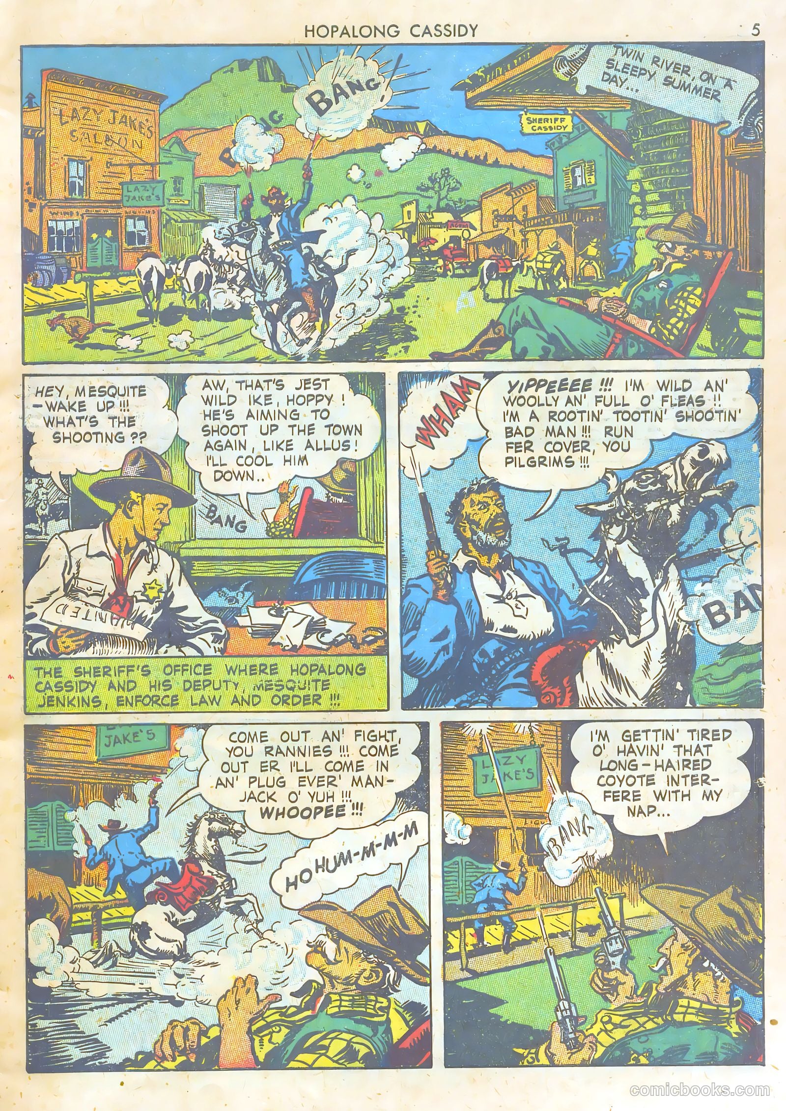 Hopalong Cassidy #1 — page 5 of 67