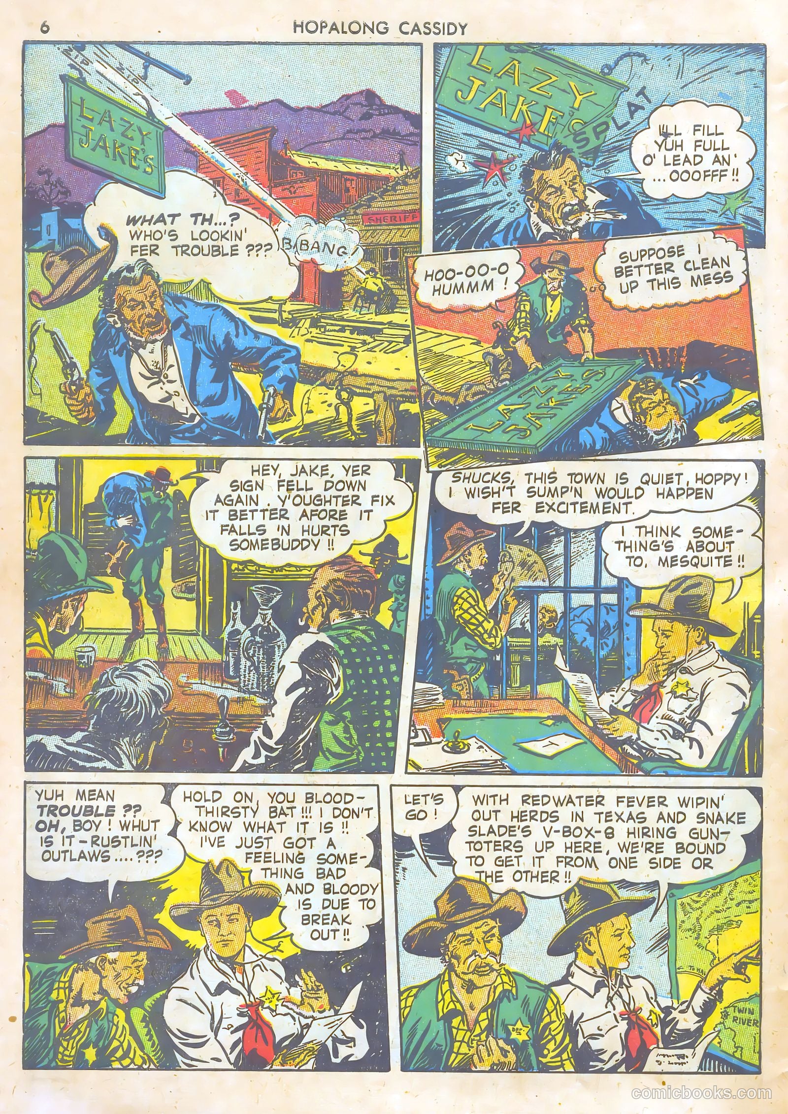 Hopalong Cassidy #1 — page 6 of 67
