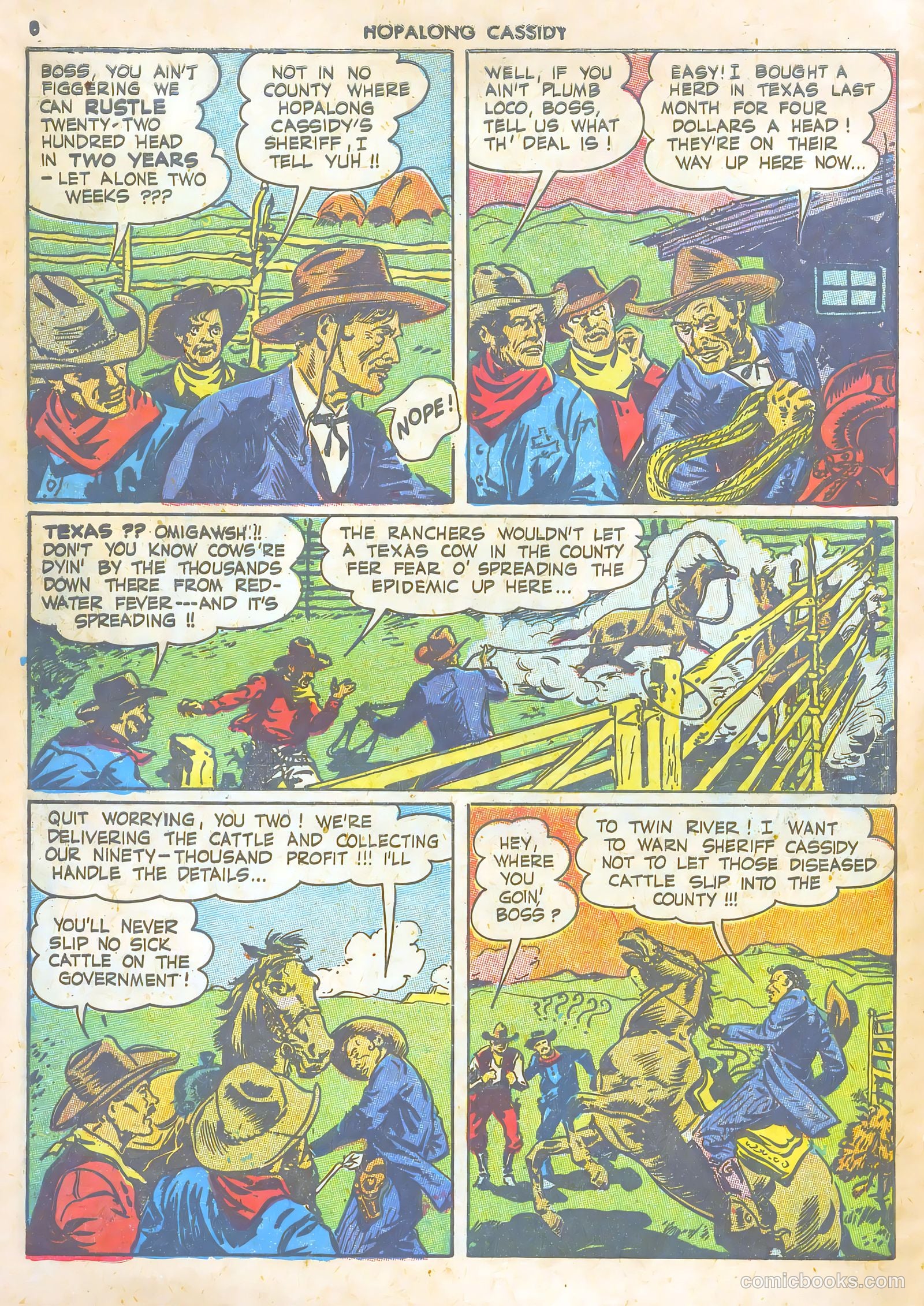 Hopalong Cassidy #1 — page 8 of 67