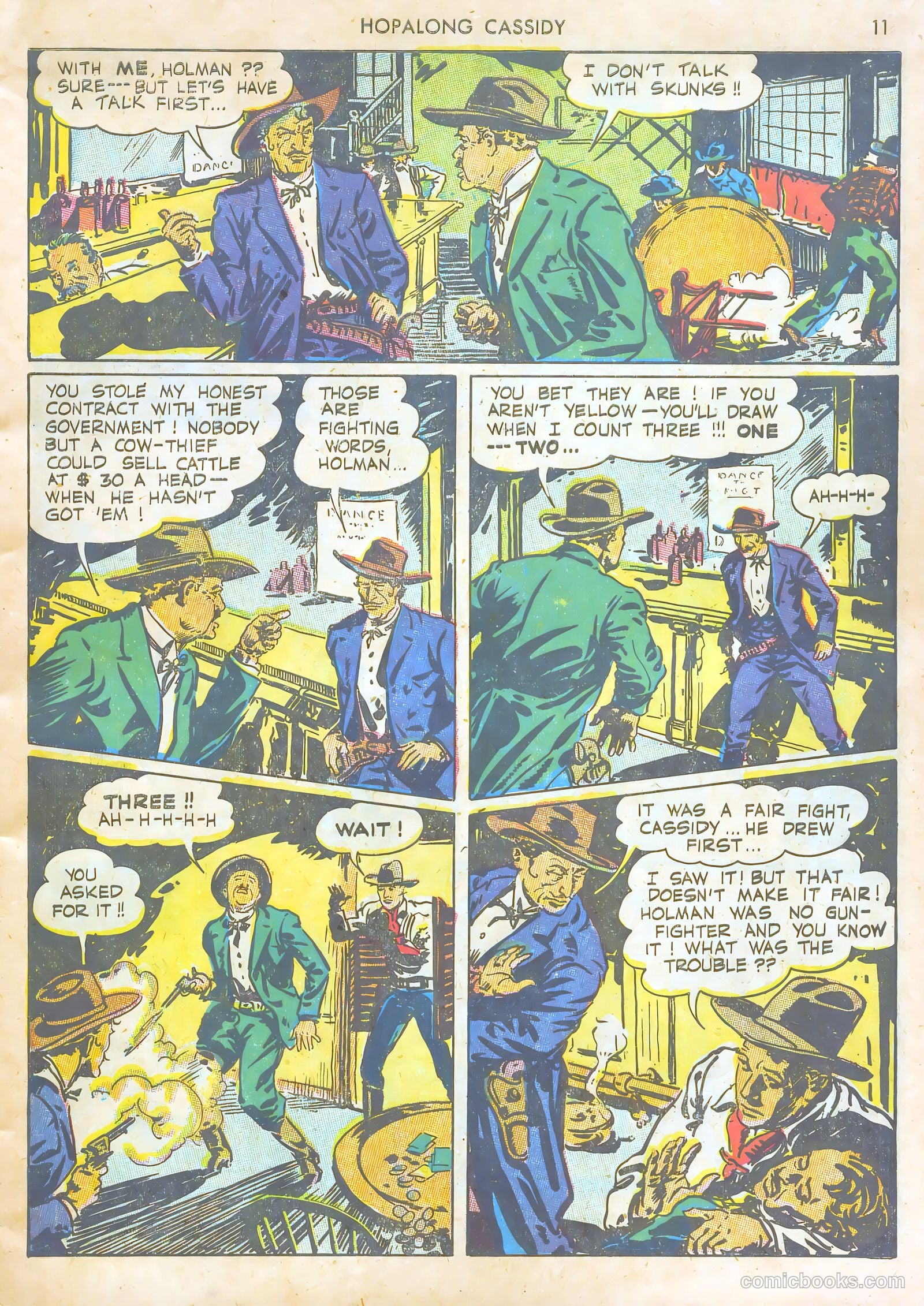 Hopalong Cassidy #1 — page 11 of 67