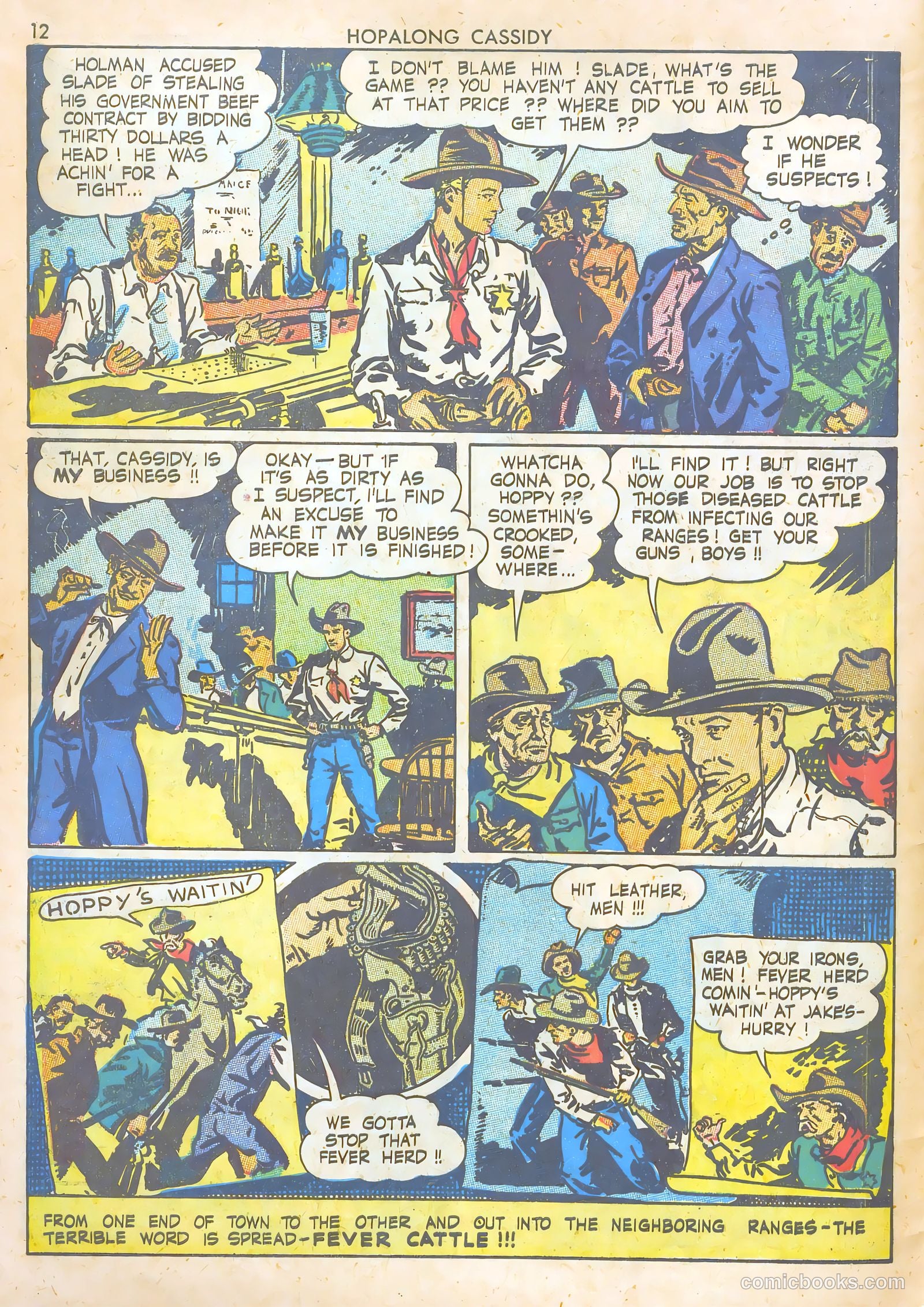 Hopalong Cassidy #1 — page 12 of 67
