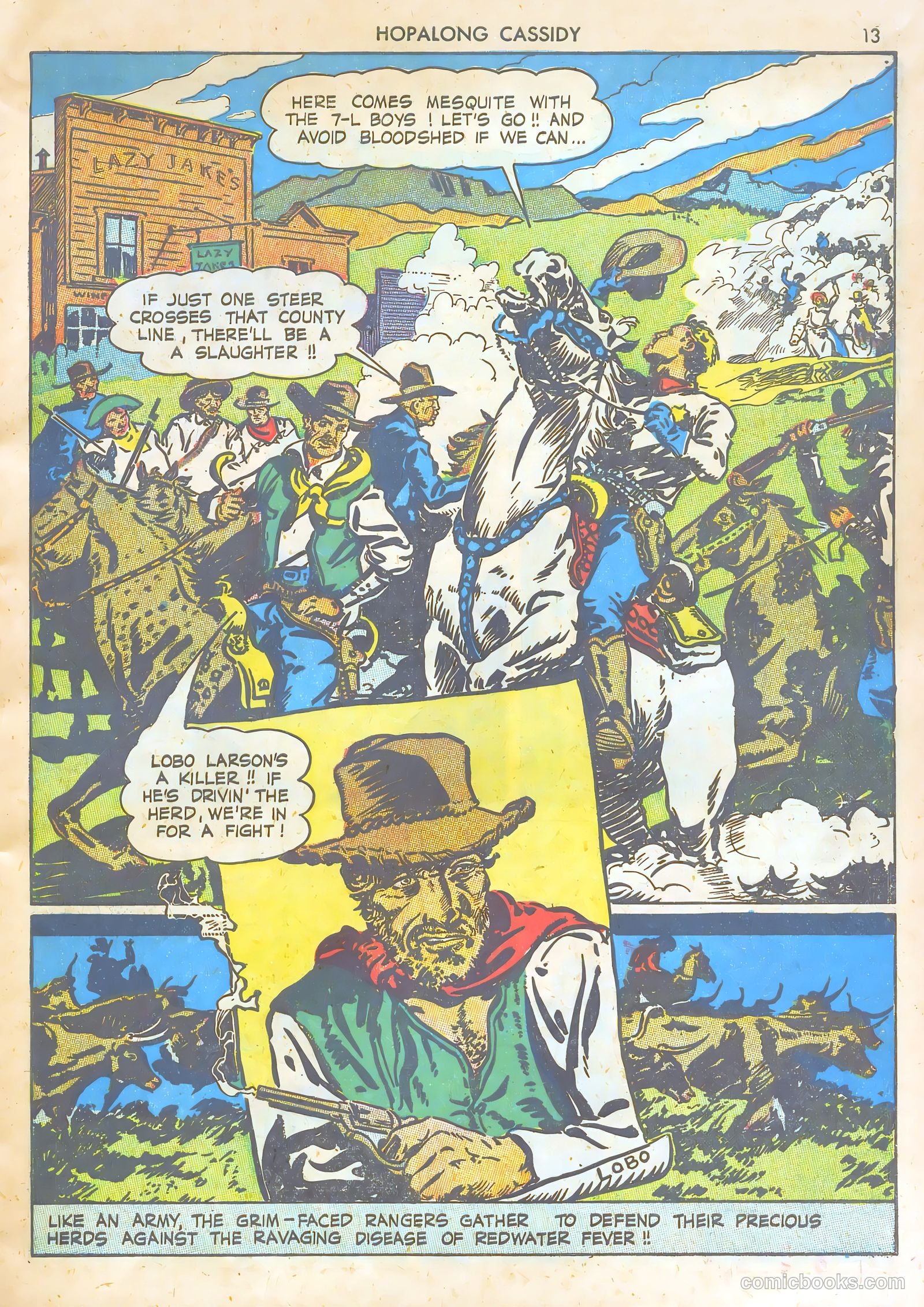Hopalong Cassidy #1 — page 13 of 67