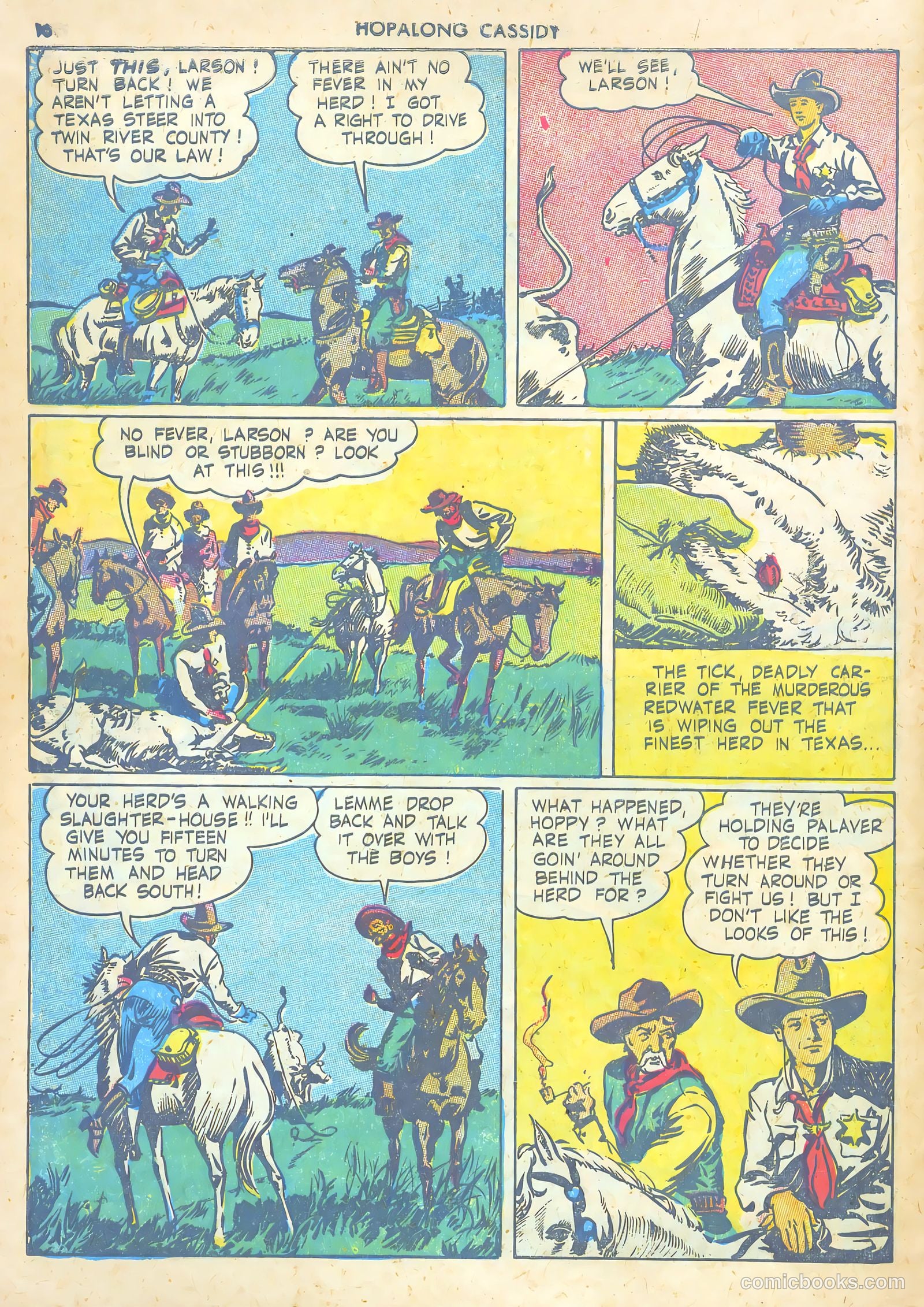 Hopalong Cassidy #1 — page 16 of 67