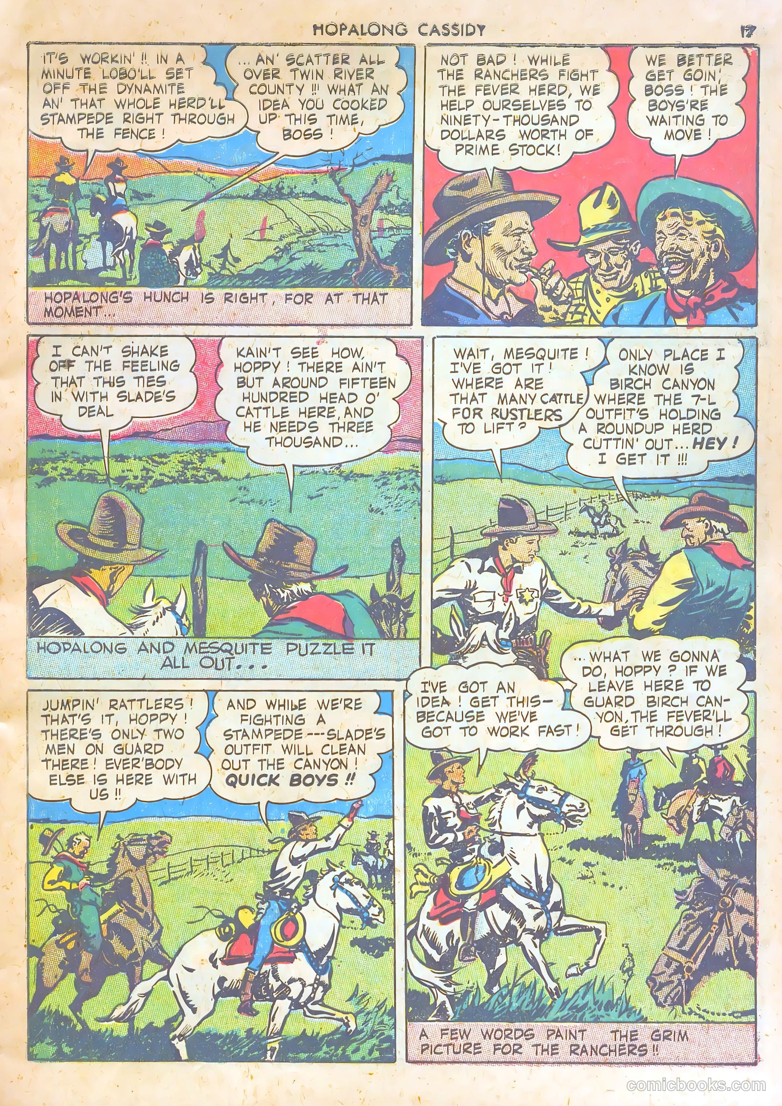 Hopalong Cassidy #1 — page 17 of 67