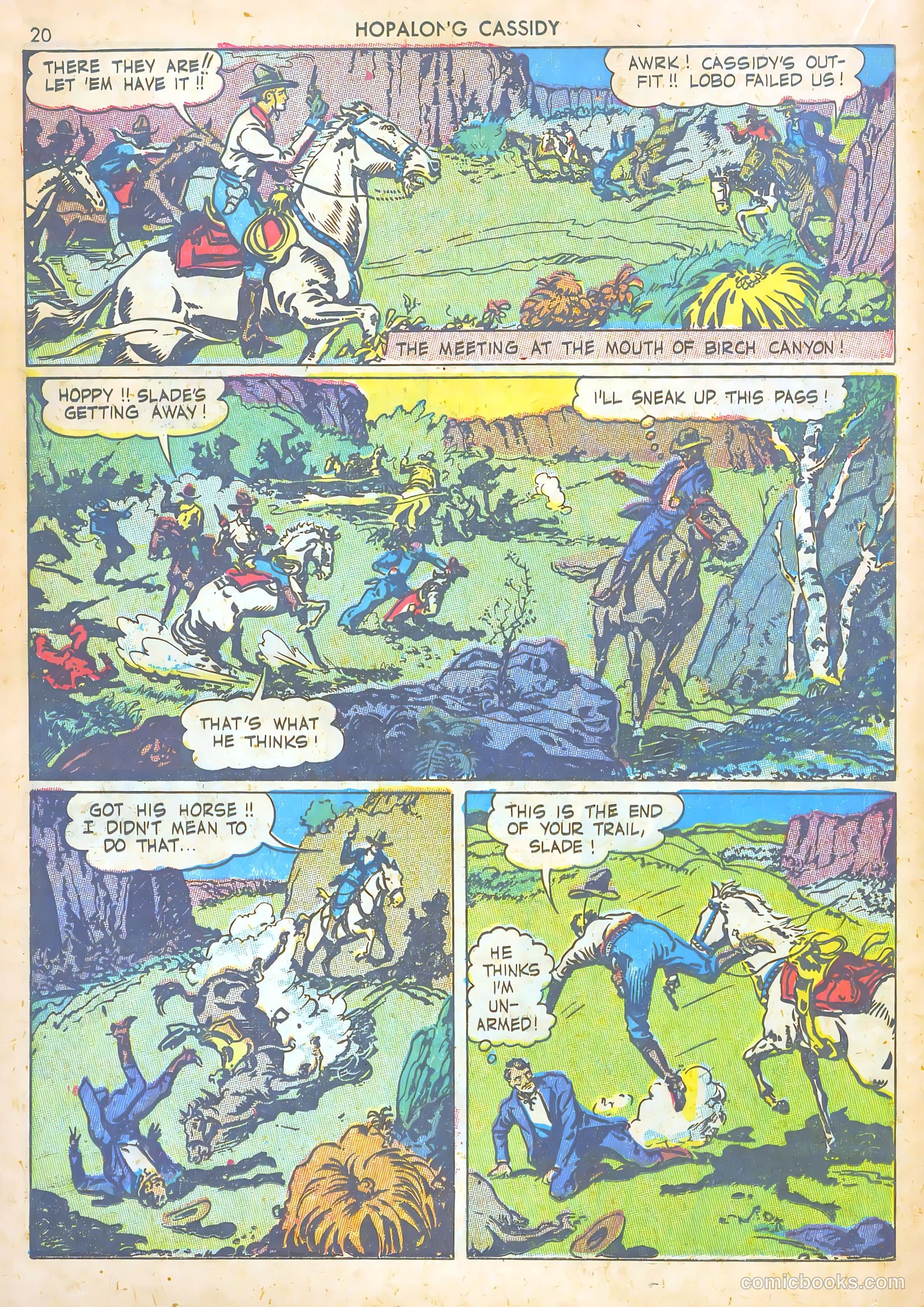 Hopalong Cassidy #1 — page 20 of 67