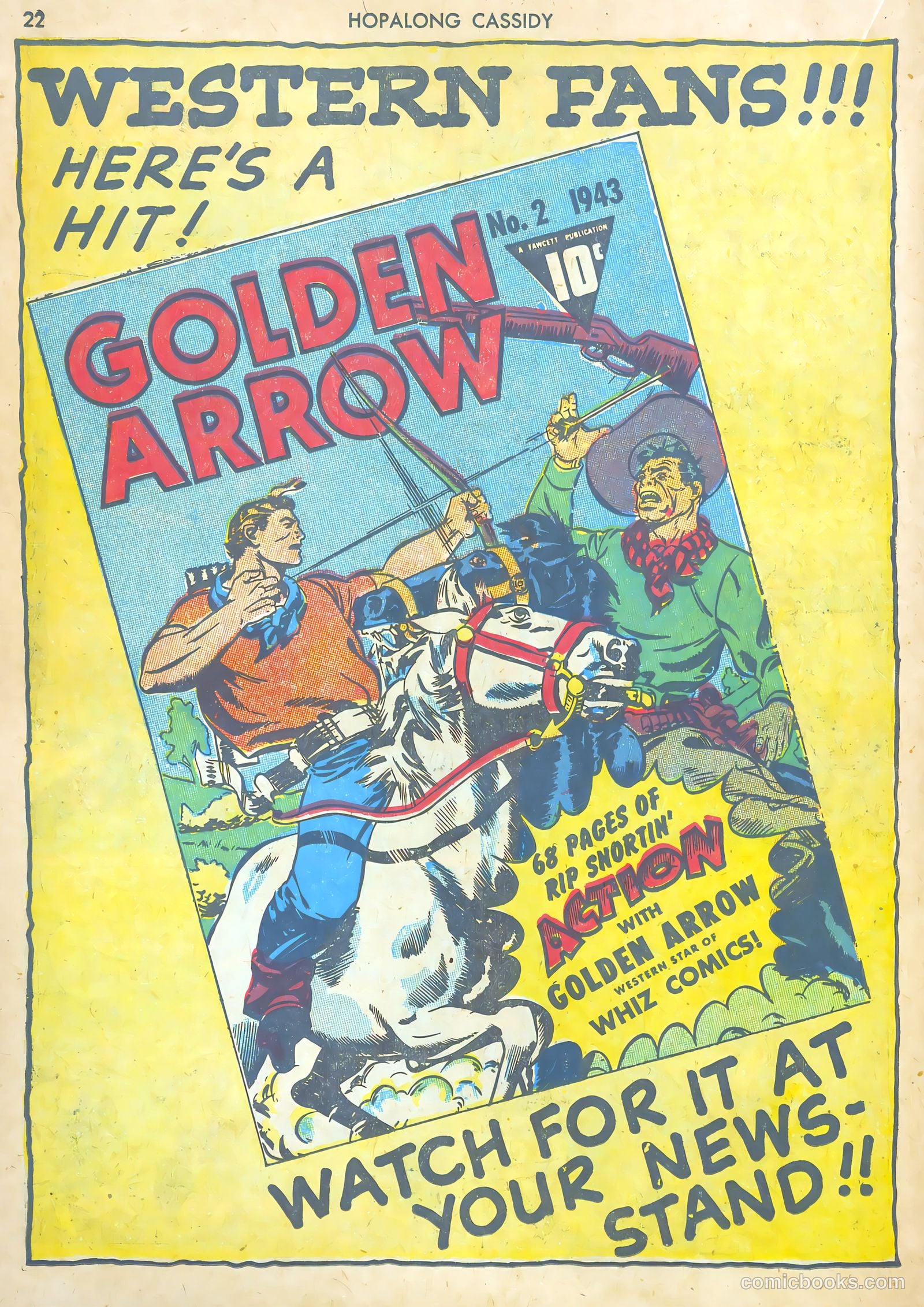 Hopalong Cassidy #1 — page 22 of 67