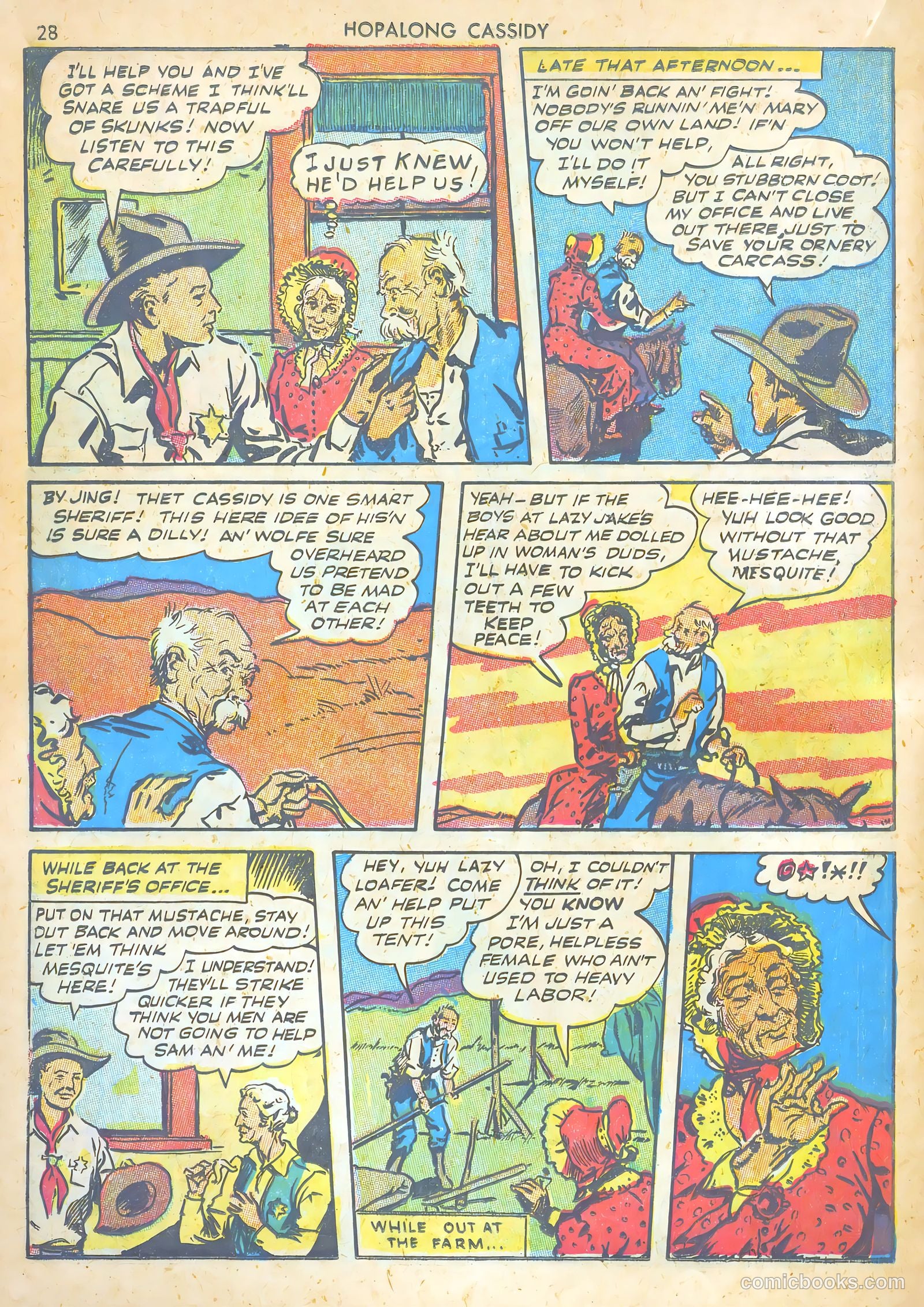 Hopalong Cassidy #1 — page 28 of 67