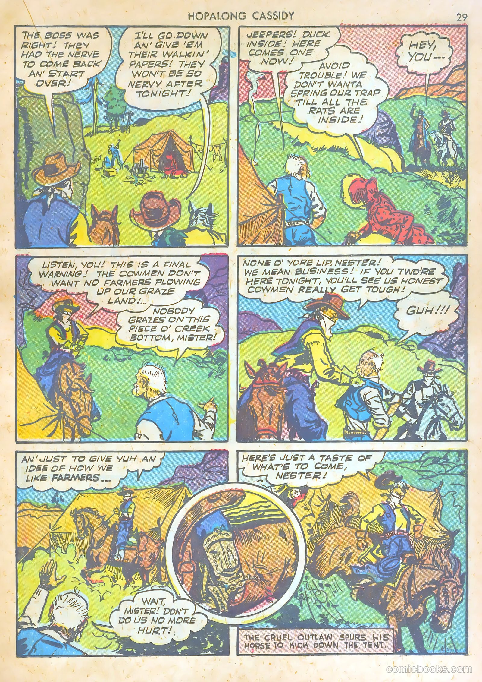 Hopalong Cassidy #1 — page 29 of 67