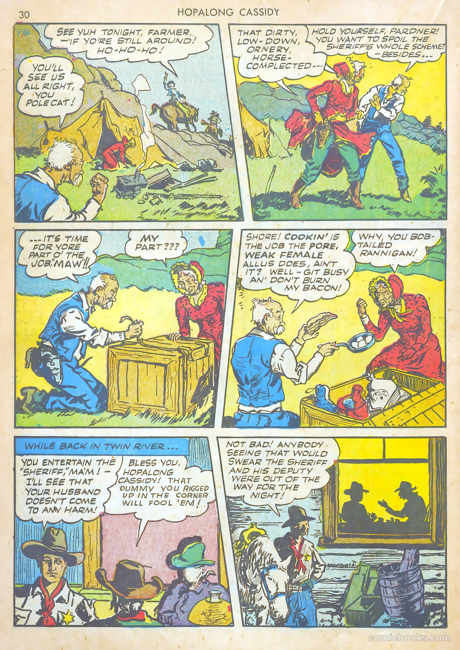 Hopalong Cassidy #1 — page 30 of 67