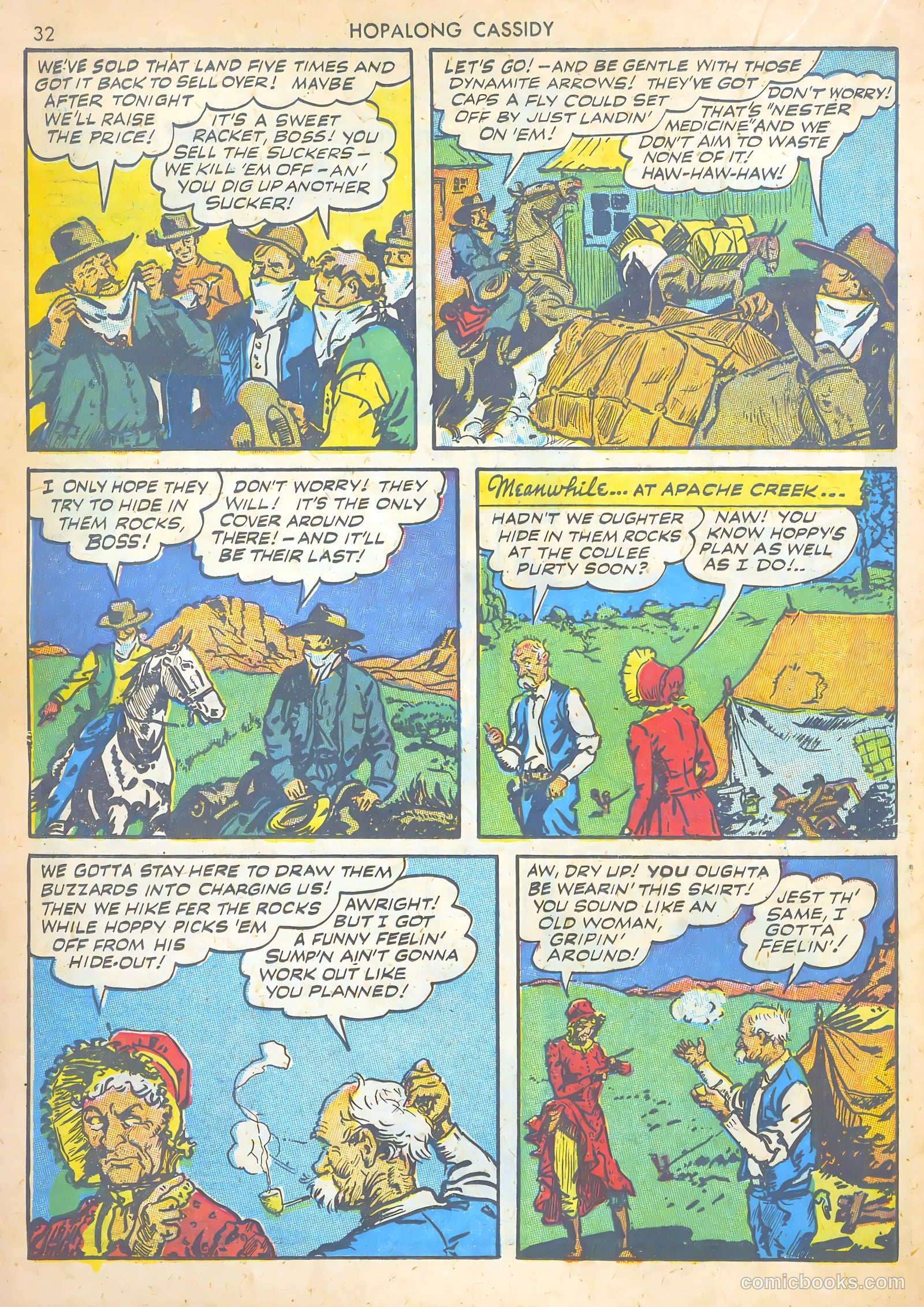 Hopalong Cassidy #1 — page 32 of 67