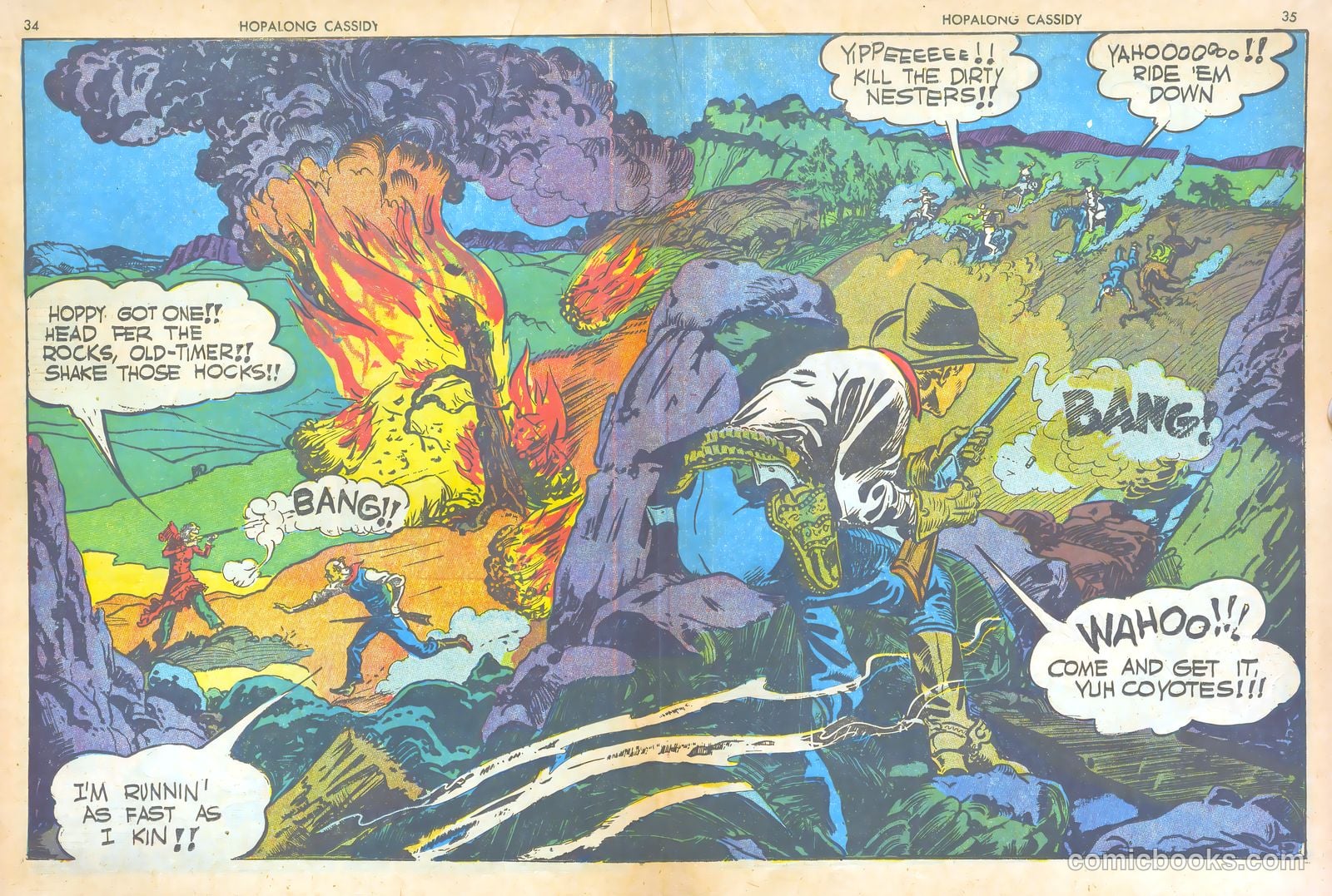 Hopalong Cassidy #1 — page 34 of 67