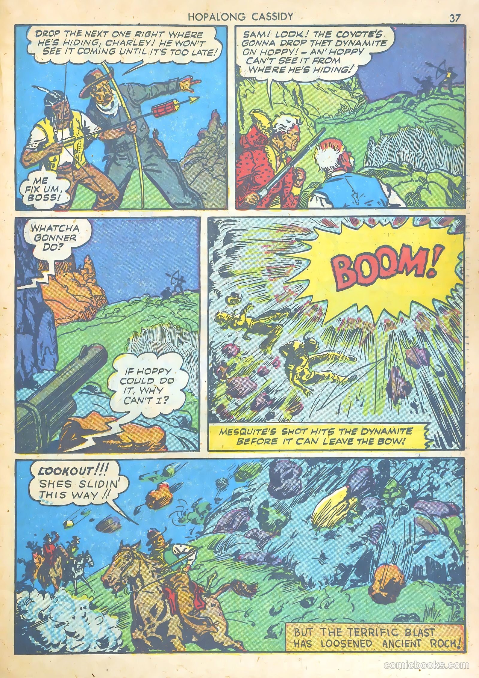 Hopalong Cassidy #1 — page 36 of 67