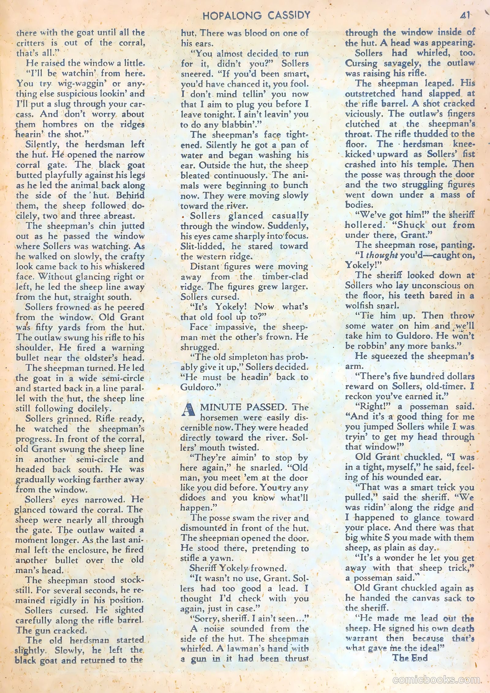 Hopalong Cassidy #1 — page 40 of 67