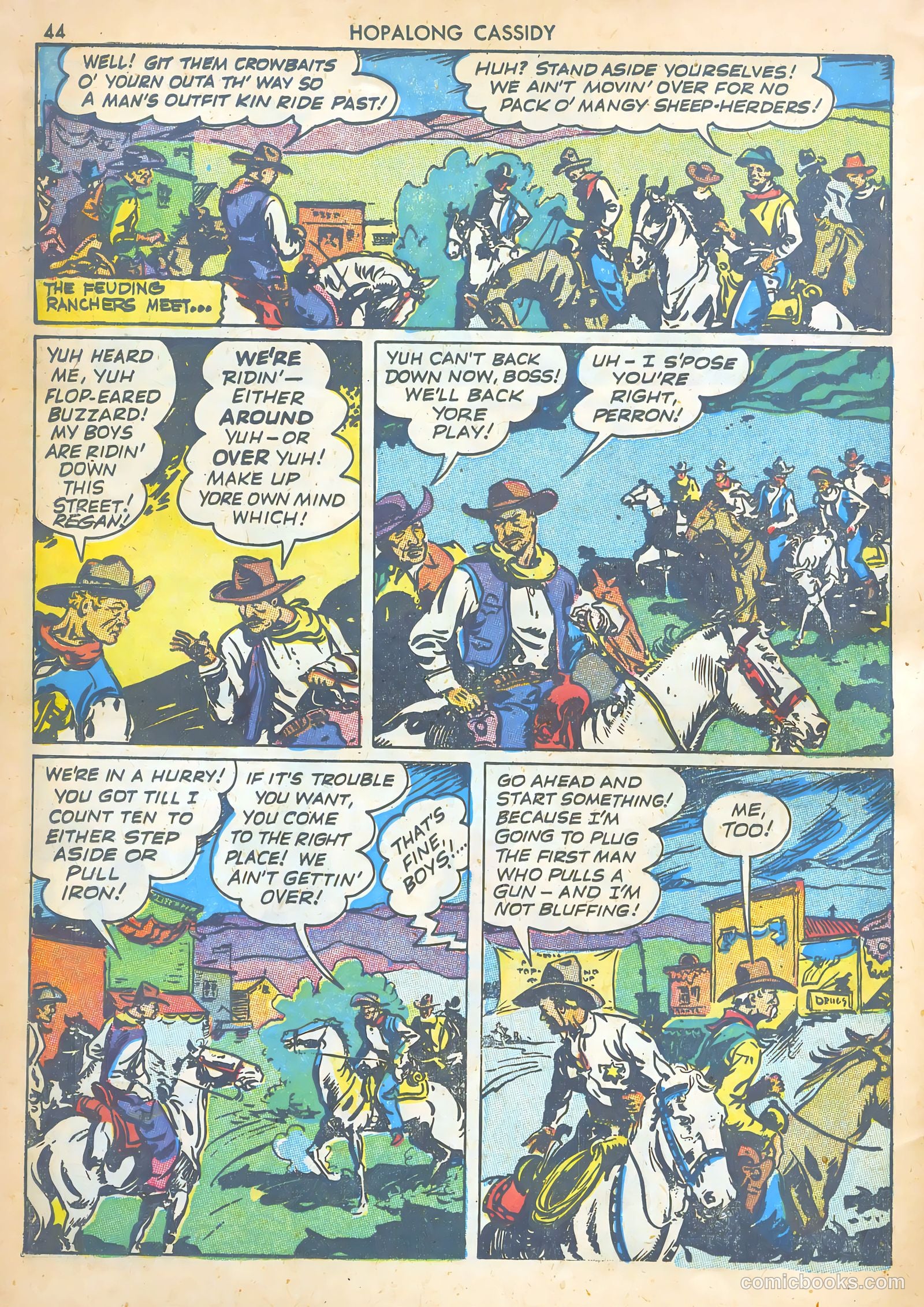 Hopalong Cassidy #1 — page 43 of 67